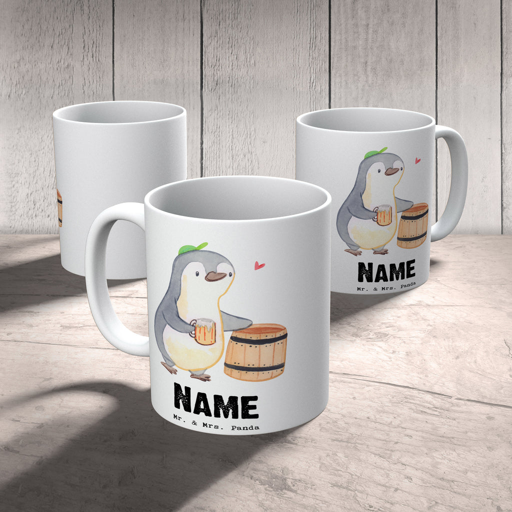 Personalisierte Tasse Pinguin Bester Trinkbruder der Welt Personalisierte Tasse, Namenstasse, Wunschname, Personalisiert, Tasse, Namen, Drucken, Tasse mit Namen, für, Dankeschön, Geschenk, Schenken, Geburtstag, Geburtstagsgeschenk, Geschenkidee, Danke, Bedanken, Mitbringsel, Freude machen, Geschenktipp, Trinkbruder, Trinkkumpel, Kumpel, Saufkumpane, Kumpane, Trinken, Party, Kleinigkeit