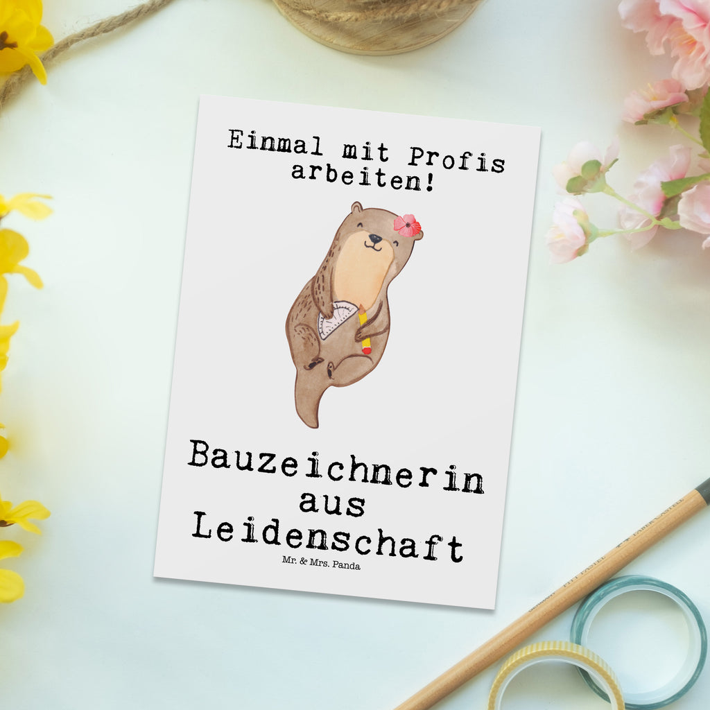 Postkarte Bauzeichnerin aus Leidenschaft Postkarte, Karte, Geschenkkarte, Grußkarte, Einladung, Ansichtskarte, Geburtstagskarte, Einladungskarte, Dankeskarte, Ansichtskarten, Einladung Geburtstag, Einladungskarten Geburtstag, Beruf, Ausbildung, Jubiläum, Abschied, Rente, Kollege, Kollegin, Geschenk, Schenken, Arbeitskollege, Mitarbeiter, Firma, Danke, Dankeschön