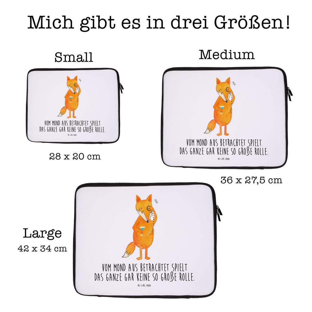 Notebook Tasche Fuchs Lord Notebook Tasche, Laptop, Computertasche, Tasche, Notebook-Tasche, Notebook-Reisehülle, Notebook Schutz, Fuchs, Füchse, tröstende Worte, Spruch lustig, Liebeskummer Geschenk, Motivation Spruch, Problemlösung