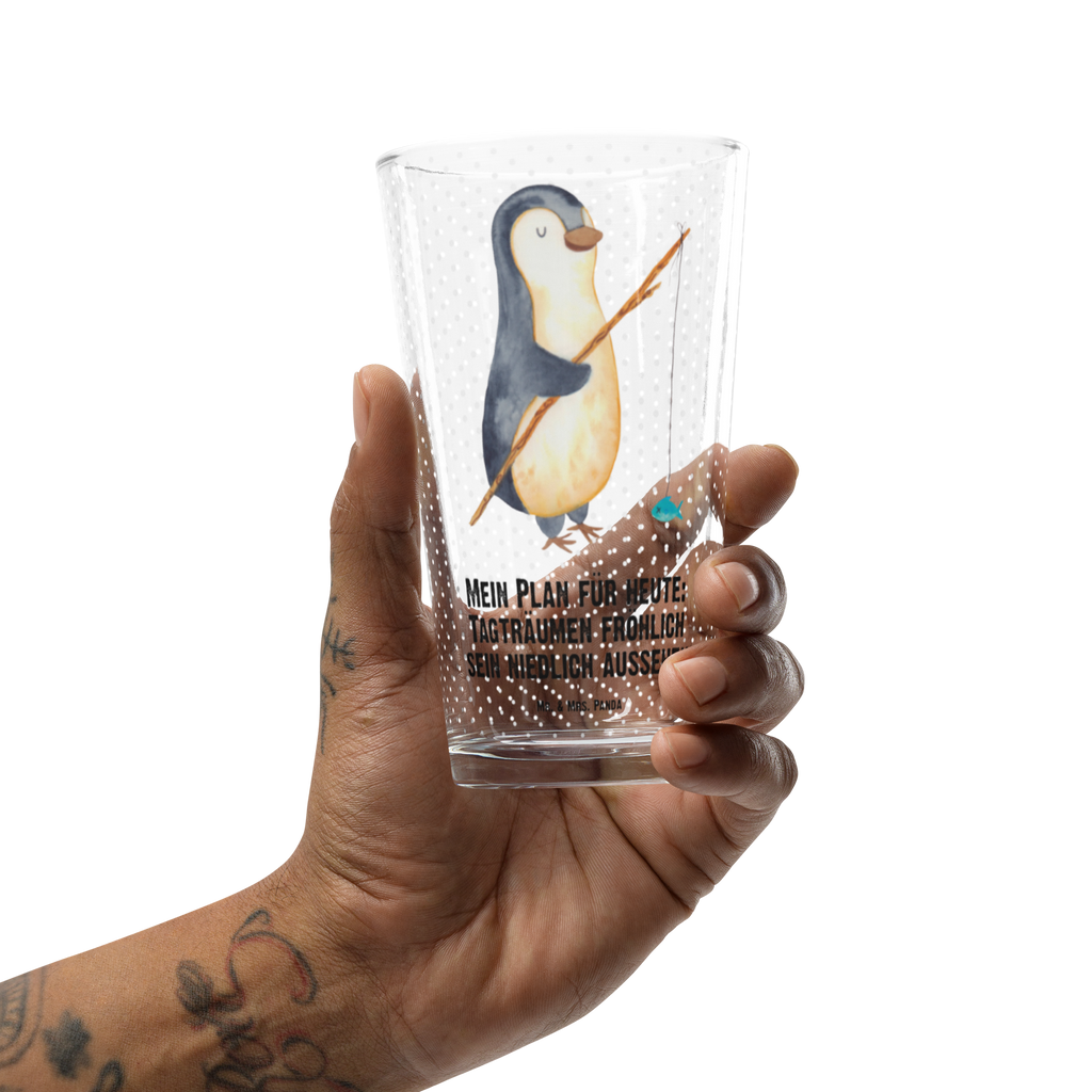 Premium Trinkglas Pinguin Angler Trinkglas, Glas, Pint Glas, Bierglas, Cocktail Glas, Wasserglas, Pinguin, Pinguine, Angeln, Angler, Tagträume, Hobby, Plan, Planer, Tagesplan, Neustart, Motivation, Geschenk, Freundinnen, Geschenkidee, Urlaub, Wochenende