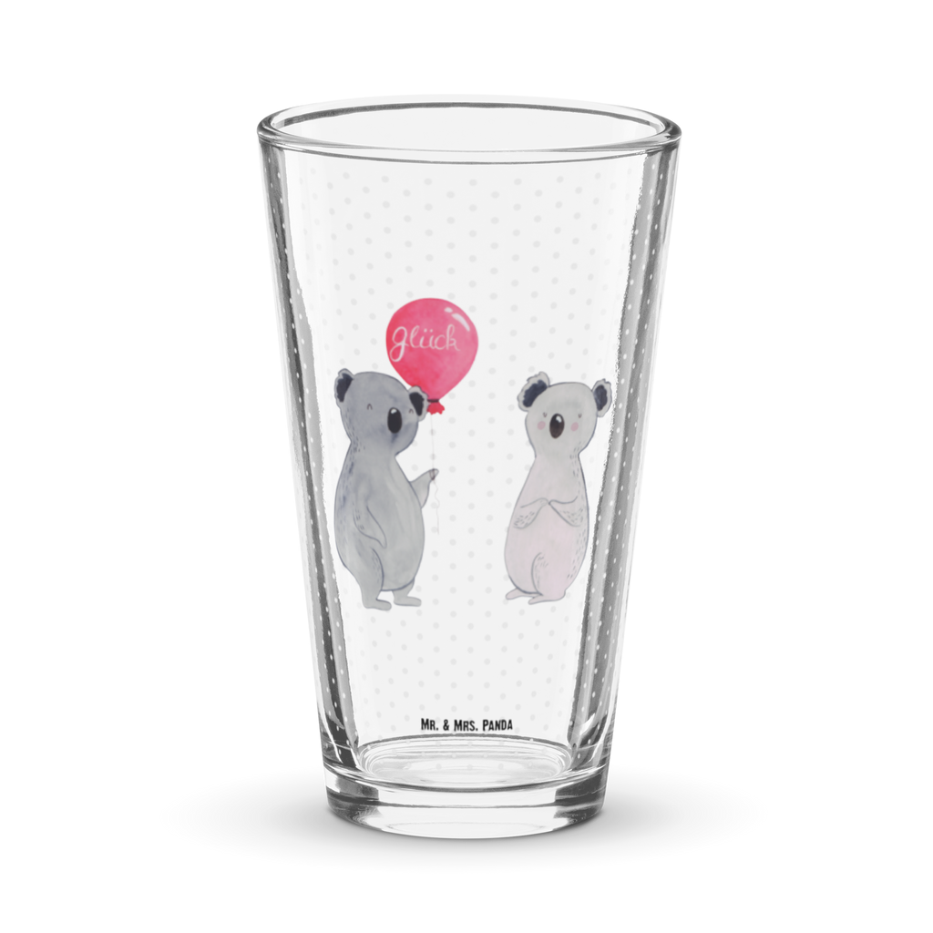 Premium Trinkglas Koala Luftballon Trinkglas, Glas, Pint Glas, Bierglas, Cocktail Glas, Wasserglas, Koala, Koalabär, Luftballon, Party, Geburtstag, Geschenk