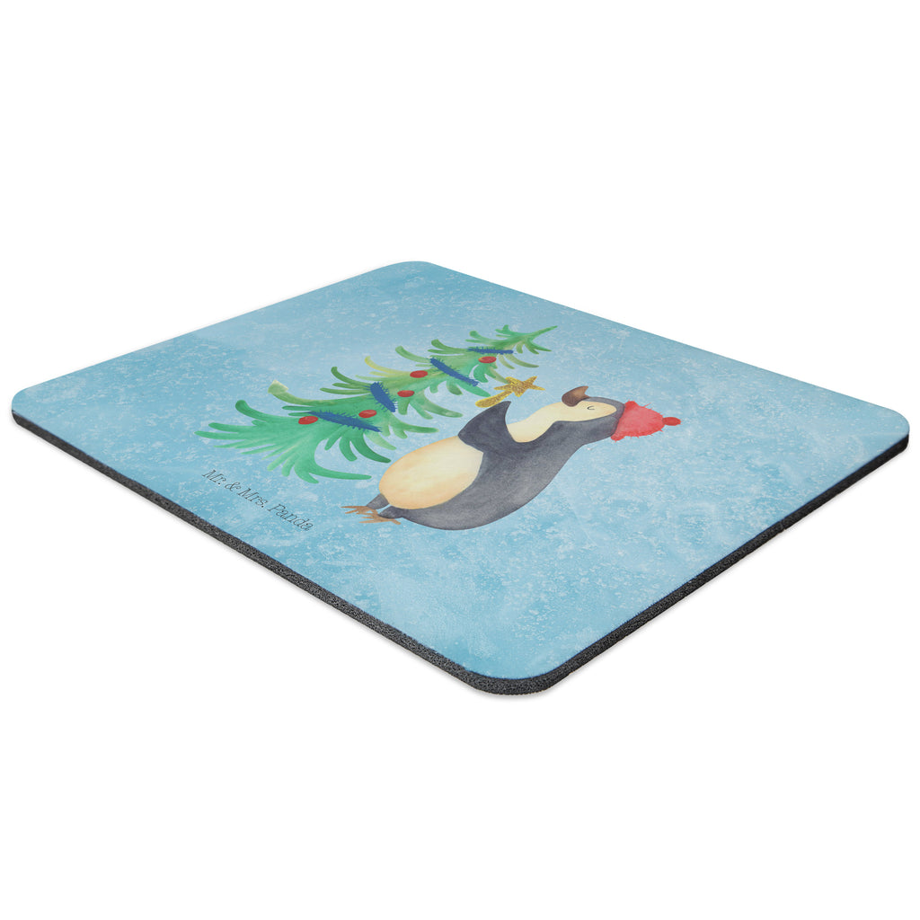 Mauspad Pinguin Weihnachtsbaum Mousepad, Computer zubehör, Büroausstattung, PC Zubehör, Arbeitszimmer, Mauspad, Einzigartiges Mauspad, Designer Mauspad, Mausunterlage, Mauspad Büro, Winter, Weihnachten, Weihnachtsdeko, Nikolaus, Advent, Heiligabend, Wintermotiv, Pinguin