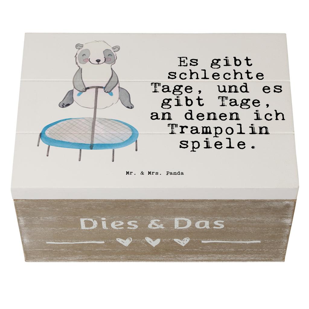 Holzkiste Panda Trampolin springen Tage Holzkiste, Kiste, Schatzkiste, Truhe, Schatulle, XXL, Erinnerungsbox, Erinnerungskiste, Dekokiste, Aufbewahrungsbox, Geschenkbox, Geschenkdose, Geschenk, Sport, Sportart, Hobby, Schenken, Danke, Dankeschön, Auszeichnung, Gewinn, Sportler, Trampolin springen, Trampolin Springen, Trampolin Turnen, Fitnessstudio