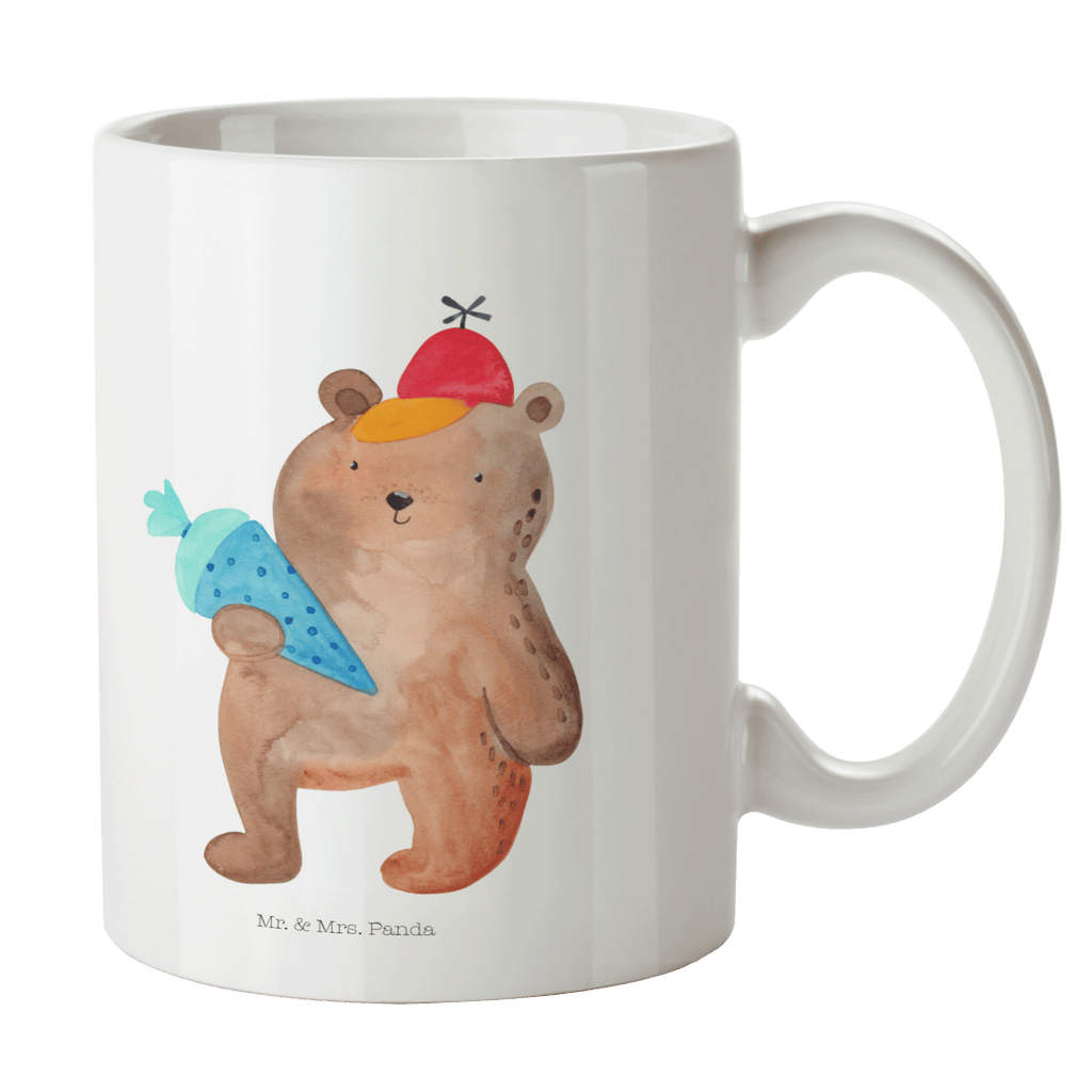 Tasse Bär Schultüte Tasse, Kaffeetasse, Teetasse, Becher, Kaffeebecher, Teebecher, Keramiktasse, Porzellantasse, Büro Tasse, Geschenk Tasse, Tasse Sprüche, Tasse Motive, Kaffeetassen, Tasse bedrucken, Designer Tasse, Cappuccino Tassen, Schöne Teetassen, Bär, Teddy, Teddybär, Bär Motiv, Schultüte, Erster Schultag Geschenk, Einschulung Geschenk, Schule Geschenk, Grundschule, Schulanfang, Schulbeginn