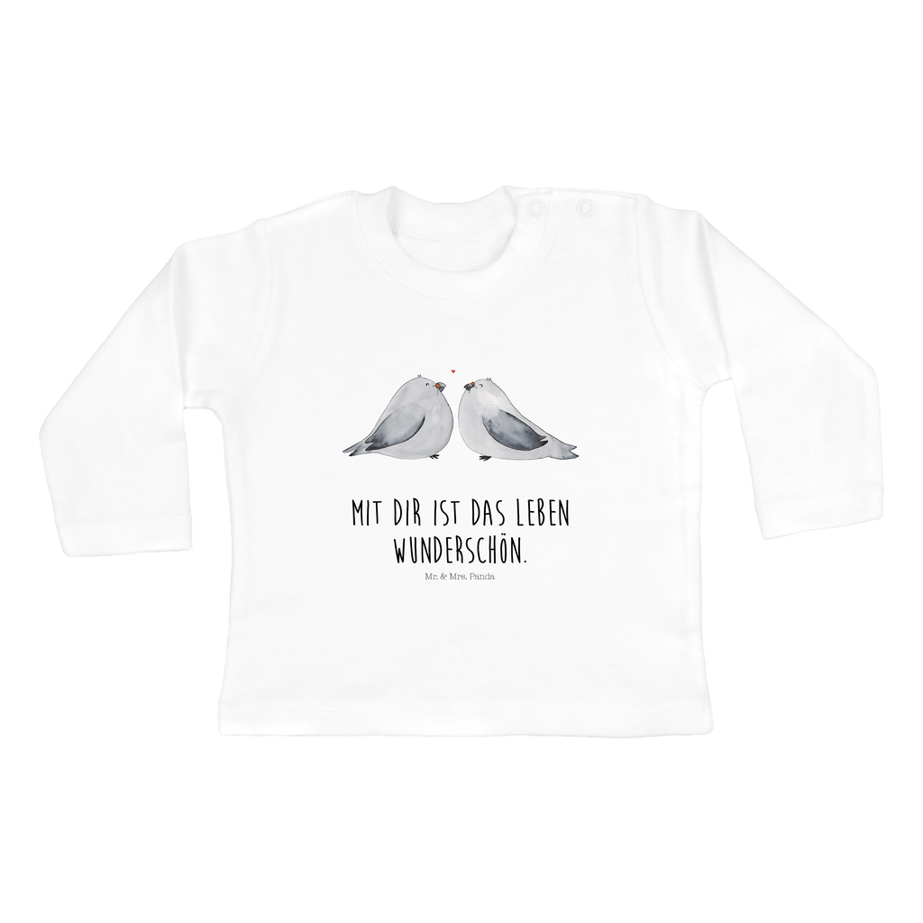 Baby Longsleeve Turteltauben Liebe Mädchen, Jungen, Baby, Langarm, Bio, Kleidung, Longsleeve, Liebe, Partner, Freund, Freundin, Ehemann, Ehefrau, Heiraten, Verlobung, Heiratsantrag, Liebesgeschenk, Jahrestag, Hocheitstag, Turteltauben, Turteltäubchen, Tauben, Verliebt, Verlobt, Verheiratet, Geschenk Freundin, Geschenk Freund, Liebesbeweis, Hochzeitstag, Geschenk Hochzeit