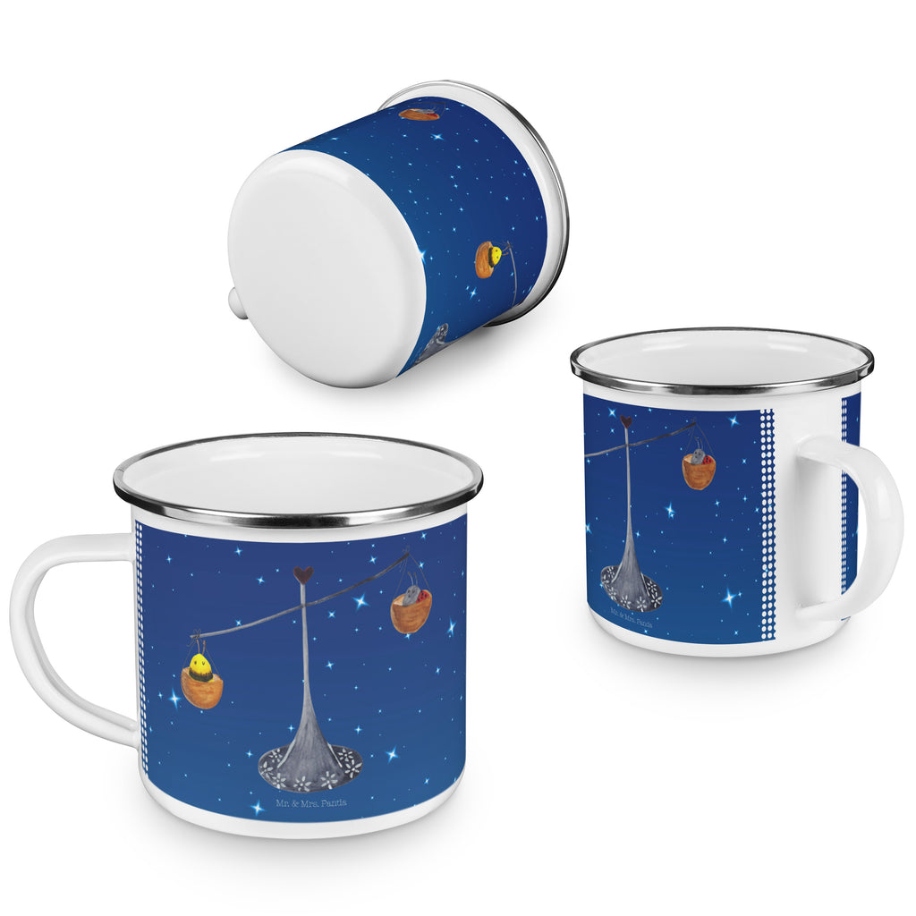 Camping Emaille Tasse Sternzeichen Waage Campingtasse, Trinkbecher, Metalltasse, Outdoor Tasse, Emaille Trinkbecher, Blechtasse Outdoor, Emaille Campingbecher, Edelstahl Trinkbecher, Metalltasse für Camping, Kaffee Blechtasse, Camping Tasse Metall, Tierkreiszeichen, Sternzeichen, Horoskop, Astrologie, Aszendent, Waage, Waage Geschenk, Waage Sternzeichen, Geschenk Oktober, Geschenk September, Geburtstag Oktober, Geburtstag September, Gleichgewicht, Marienkäfer, Hummel, Biene