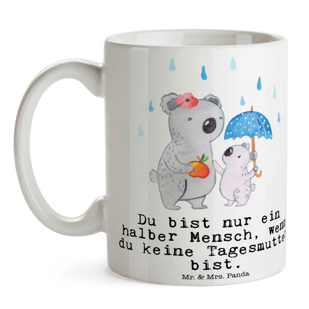 Tasse Tagesmutter mit Herz Tasse, Kaffeetasse, Teetasse, Becher, Kaffeebecher, Teebecher, Keramiktasse, Porzellantasse, Büro Tasse, Geschenk Tasse, Tasse Sprüche, Tasse Motive, Kaffeetassen, Tasse bedrucken, Designer Tasse, Cappuccino Tassen, Schöne Teetassen, Beruf, Ausbildung, Jubiläum, Abschied, Rente, Kollege, Kollegin, Geschenk, Schenken, Arbeitskollege, Mitarbeiter, Firma, Danke, Dankeschön