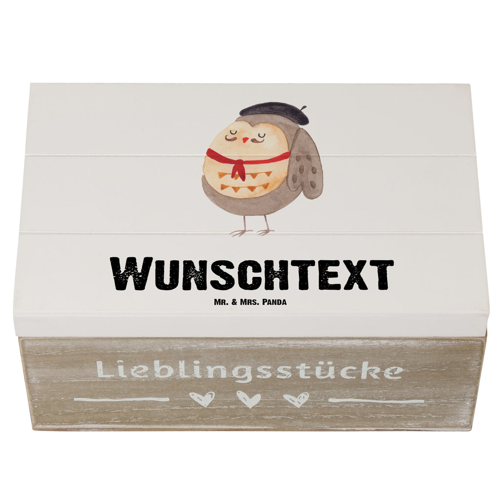 Personalisierte Holzkiste Eule Frankreich Holzkiste mit Namen, Kiste mit Namen, Schatzkiste mit Namen, Truhe mit Namen, Schatulle mit Namen, Erinnerungsbox mit Namen, Erinnerungskiste, mit Namen, Dekokiste mit Namen, Aufbewahrungsbox mit Namen, Holzkiste Personalisiert, Kiste Personalisiert, Schatzkiste Personalisiert, Truhe Personalisiert, Schatulle Personalisiert, Erinnerungsbox Personalisiert, Erinnerungskiste Personalisiert, Dekokiste Personalisiert, Aufbewahrungsbox Personalisiert, Geschenkbox personalisiert, GEschenkdose personalisiert, Eule, Eulen, Eule Deko, Owl, hibou, La vie est belle, das Leben ist schön, Spruch schön, Spruch Französisch, Frankreich