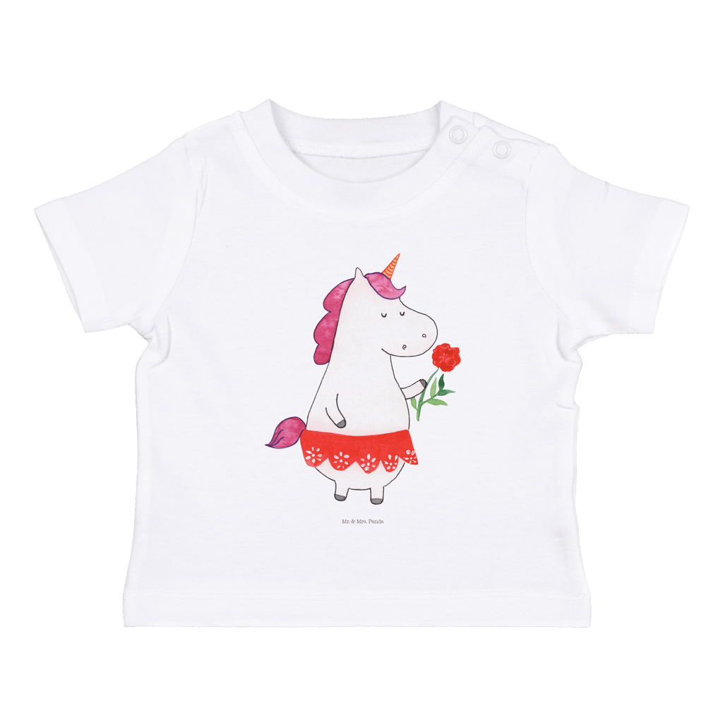 Organic Baby Shirt Einhorn Dame Baby T-Shirt, Jungen Baby T-Shirt, Mädchen Baby T-Shirt, Shirt, Einhorn, Einhörner, Einhorn Deko, Pegasus, Unicorn, Dame, Lady, feine Dame, Freundin, Frau, Bachelor, Bachelorette, Abfuhr, Schluss machen, Trennung