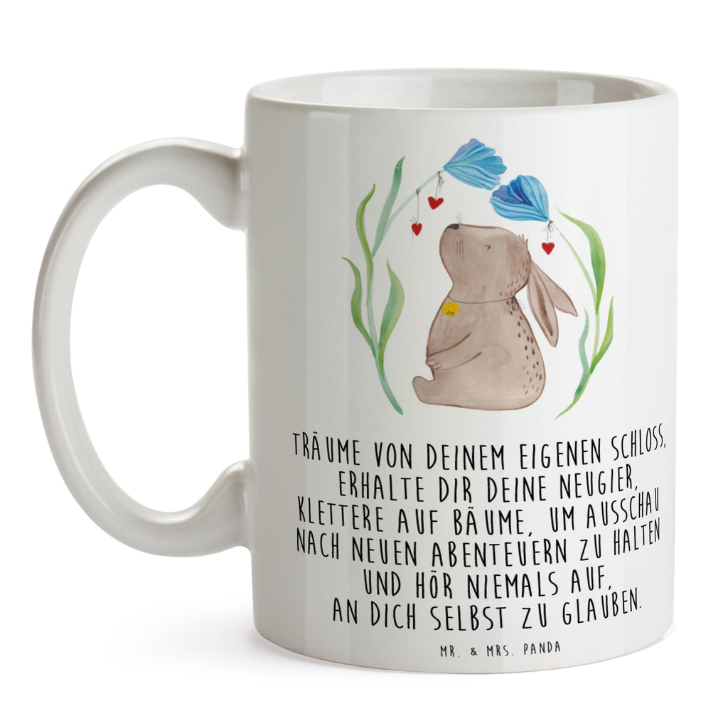 Tasse Hase Blume Tasse, Kaffeetasse, Teetasse, Becher, Kaffeebecher, Teebecher, Keramiktasse, Porzellantasse, Büro Tasse, Geschenk Tasse, Tasse Sprüche, Tasse Motive, Kaffeetassen, Tasse bedrucken, Designer Tasse, Cappuccino Tassen, Schöne Teetassen, Ostern, Osterhase, Ostergeschenke, Osternest, Osterdeko, Geschenke zu Ostern, Ostern Geschenk, Ostergeschenke Kinder, Ostern Kinder, Hase, Kaninchen, Kind, Taufe, Taufgeschenk, Geburt, Schwangerschaft, erstes Kind, Kindergeburtstag, Geburtstag, Hoffnung, Träume