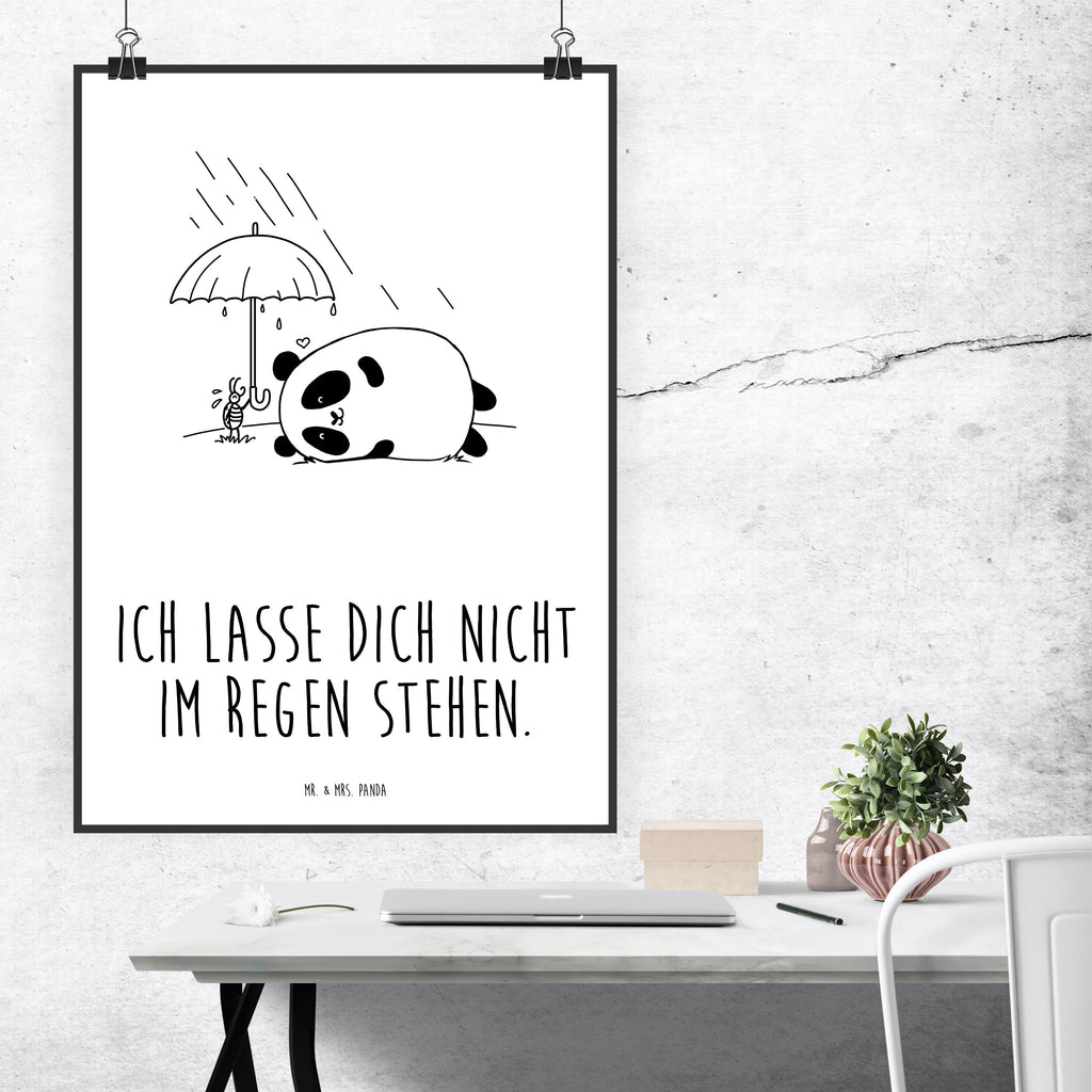 Poster Panda Freundschaft Poster, Wandposter, Bild, Wanddeko, Küchenposter, Kinderposter, Wanddeko Bild, Raumdekoration, Wanddekoration, Handgemaltes Poster, Mr. & Mrs. Panda Poster, Designposter, Kunstdruck, Posterdruck