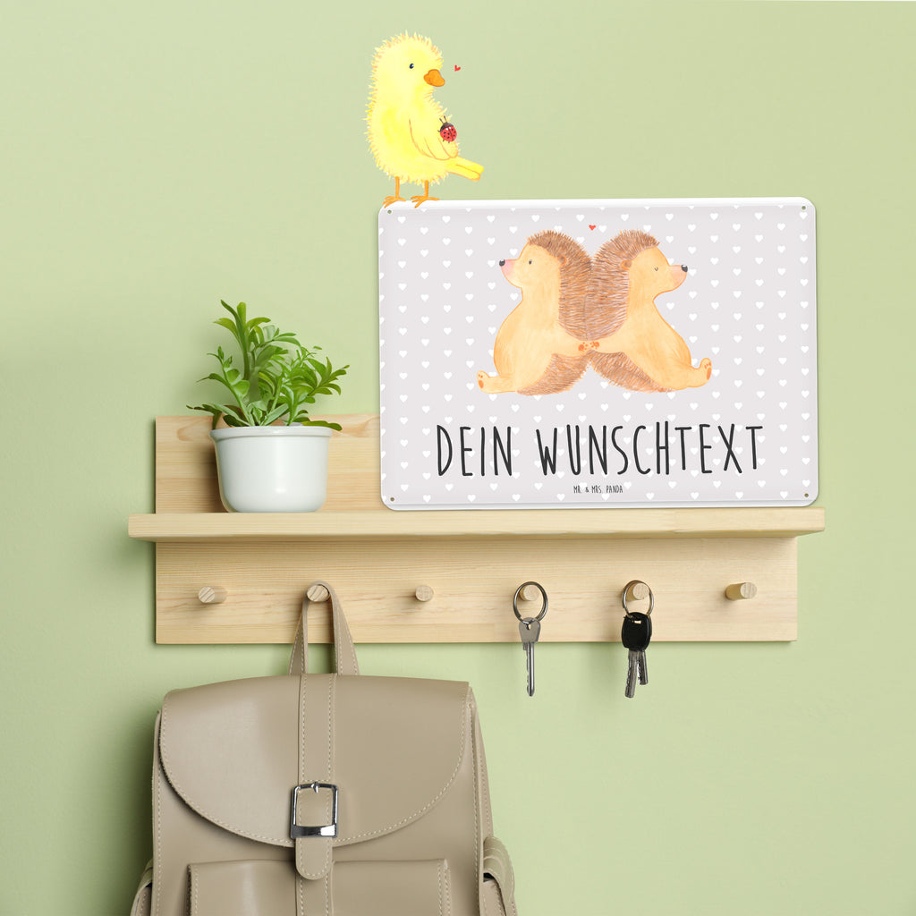 Personalisiertes Blechschild Igel händchenhaltend Blechschild, Metallschild, Geschenk Schild, Schild, Magnet-Metall-Schild, Deko Schild, Wandschild, Wand-Dekoration, Türschild, Liebe, Partner, Freund, Freundin, Ehemann, Ehefrau, Heiraten, Verlobung, Heiratsantrag, Liebesgeschenk, Jahrestag, Hocheitstag, Igel, Igelliebe, Hand in Hand, Liebesbeweis, große Liebe, Liebesbotschaft, Hochzeit, Lieblingsmensch, Gemeinsamkeit, Love, Geschenk für zwei