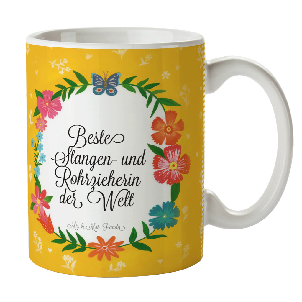 Tasse Stangen- und Rohrzieherin Tasse, Kaffeetasse, Teetasse, Becher, Kaffeebecher, Teebecher, Keramiktasse, Porzellantasse, Büro Tasse, Geschenk Tasse, Tasse Sprüche, Tasse Motive, Kaffeetassen, Tasse bedrucken, Designer Tasse, Cappuccino Tassen, Schöne Teetassen, Geschenk