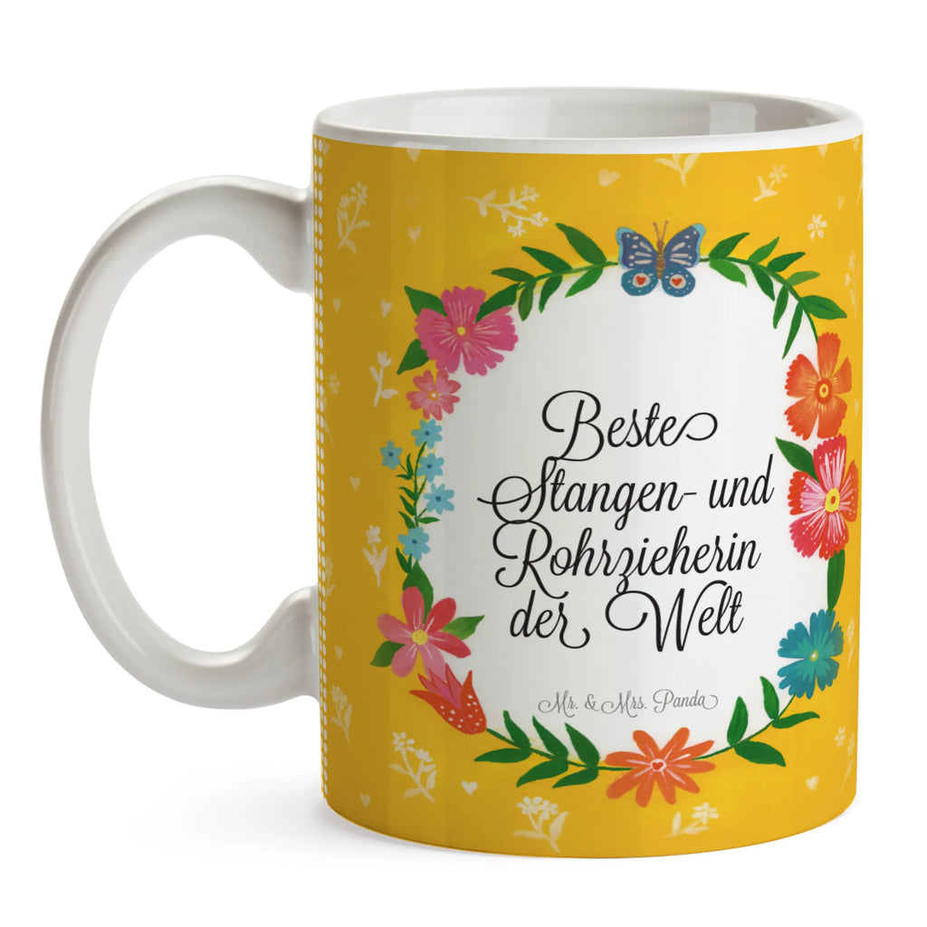 Tasse Stangen- und Rohrzieherin Tasse, Kaffeetasse, Teetasse, Becher, Kaffeebecher, Teebecher, Keramiktasse, Porzellantasse, Büro Tasse, Geschenk Tasse, Tasse Sprüche, Tasse Motive, Kaffeetassen, Tasse bedrucken, Designer Tasse, Cappuccino Tassen, Schöne Teetassen, Geschenk