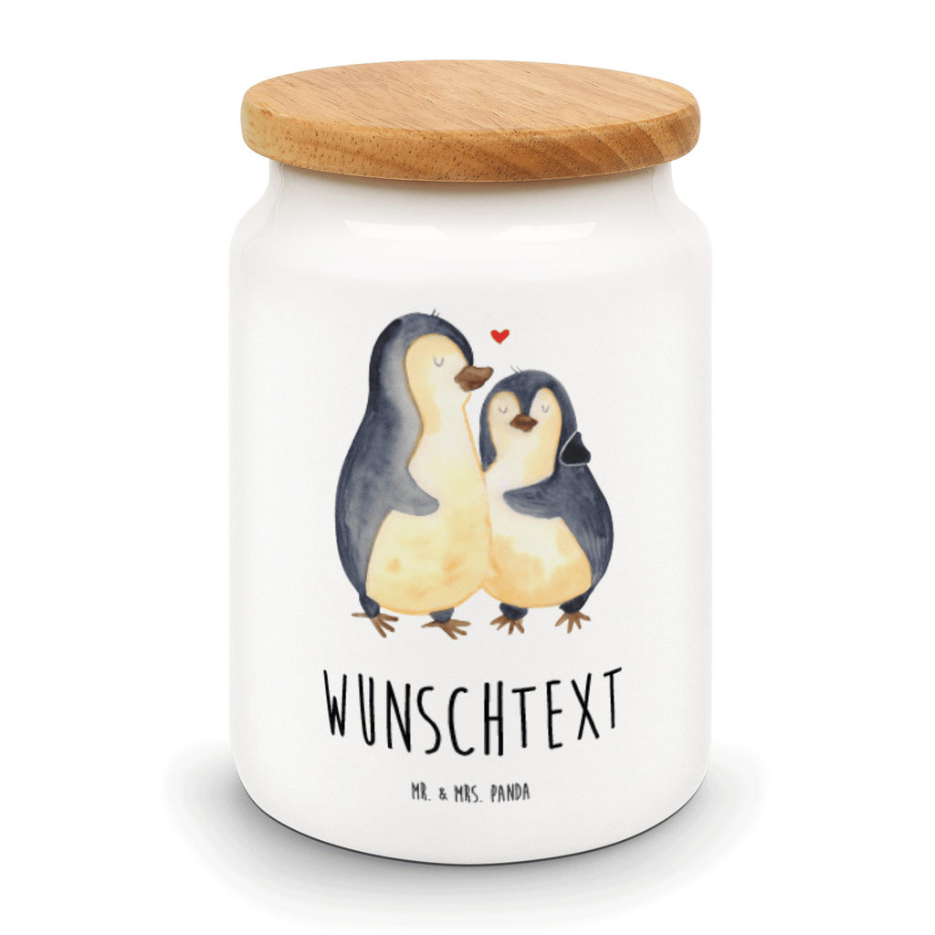 Personalisierte Vorratsdose Pinguin umarmend Personalisierte Vorratsdose, Personalisierte Keksdose, Personalisierte Keramikdose, Personalisierte Leckerlidose, Personalisierte Dose, Personalisierter Vorratsbehälter, Personalisierte Aufbewahrungsdose, Pinguin, Liebe, Liebespaar, Liebesbeweis, Liebesgeschenk, Verlobung, Jahrestag, Hochzeitstag, Hochzeit, Hochzeitsgeschenk