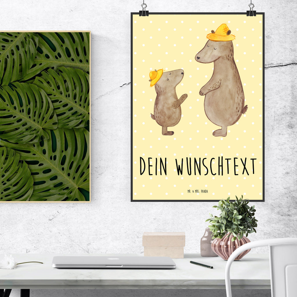 Personalisiertes Poster Bären mit Hut Personalisiertes Poster, Personalisiertes Wandposter, Personalisiertes Bild, Personalisierte Wanddeko, Personalisiertes Küchenposter, Personalisiertes Kinderposter, Personalisierte Wanddeko Bild, Personalisierte Raumdekoration, Personalisierte Wanddekoration, Personalisiertes Handgemaltes Poster, Personalisiertes Designposter, Personalisierter Kunstdruck, Personalisierter Posterdruck, Poster mit Namen, Wandposter mit Namen, Bild mit Namen, Wanddeko mit Namen, Küchenposter mit Namen, Kinderposter mit Namen, Wanddeko Bild mit Namen, Raumdekoration mit Namen, Wanddekoration mit Namen, Kunstdruck mit Namen, Posterdruck mit Namen, Wunschtext Poster, Poster selbst gestalten., Familie, Vatertag, Muttertag, Bruder, Schwester, Mama, Papa, Oma, Opa, Bär, Bären, Vater, Papi, Paps, Dad, Daddy, Lieblingsmensch, Sohn, Söhne, Kind, Kinder, Vater-Sohn, Family, Vorbild