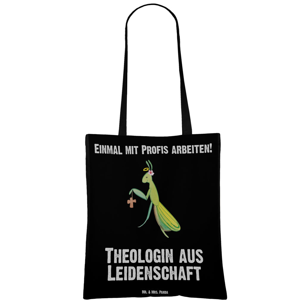 Tragetasche Theologin aus Leidenschaft Beuteltasche, Beutel, Einkaufstasche, Jutebeutel, Stoffbeutel, Tasche, Shopper, Umhängetasche, Strandtasche, Schultertasche, Stofftasche, Tragetasche, Badetasche, Jutetasche, Einkaufstüte, Laptoptasche, Beruf, Ausbildung, Jubiläum, Abschied, Rente, Kollege, Kollegin, Geschenk, Schenken, Arbeitskollege, Mitarbeiter, Firma, Danke, Dankeschön