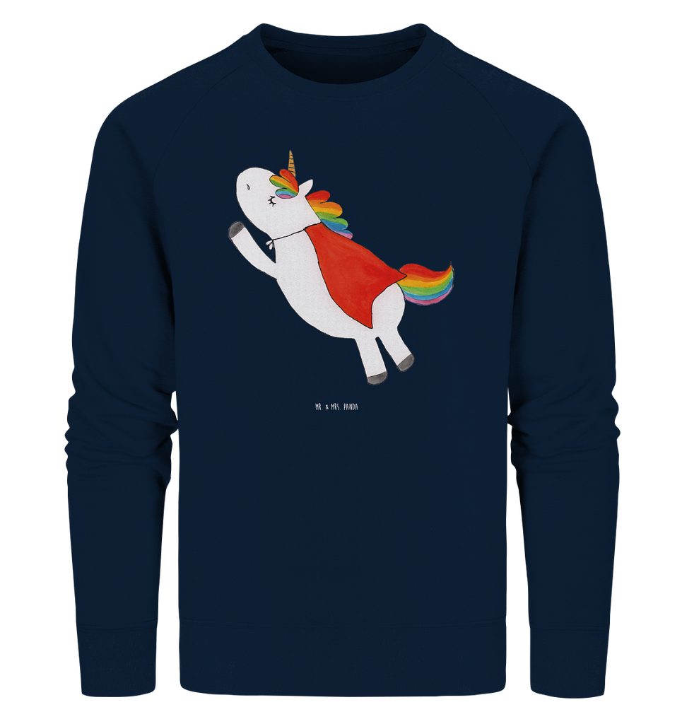 Organic Pullover Einhorn Super Pullover, Pullover Männer, Pullover Frauen, Sweatshirt, Sweatshirt Männer, Sweatshirt Frauen, Unisex, Einhorn, Einhörner, Einhorn Deko, Pegasus, Unicorn, Traummann, Superheld, Held, Freundin, Geschenk, Girl, Mädchen