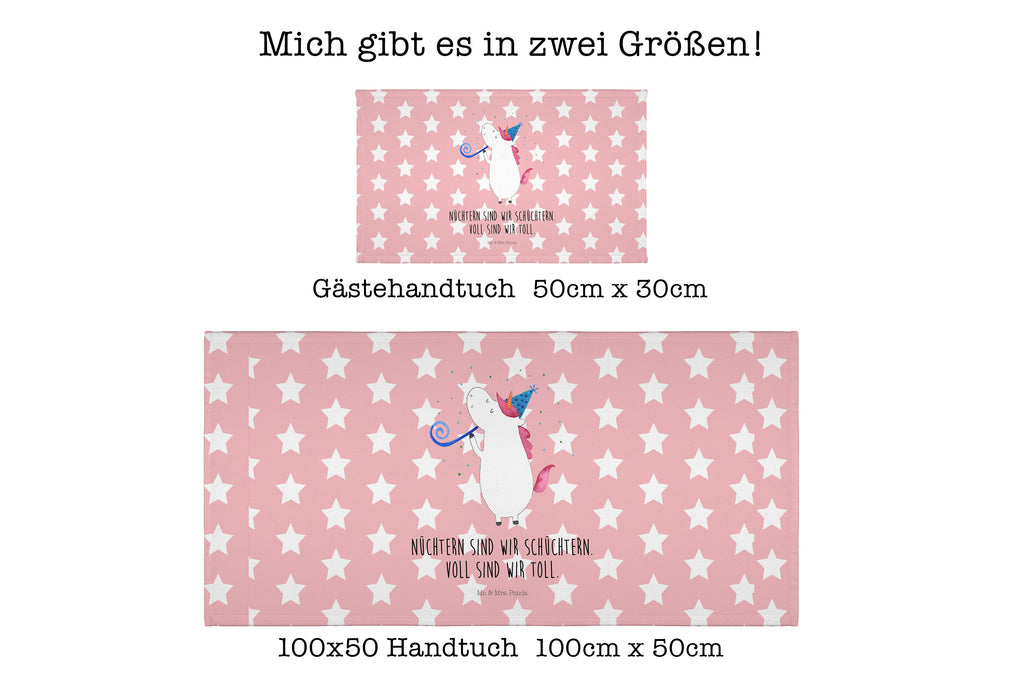 Handtuch Einhorn Party Gästetuch, Reisehandtuch, Sport Handtuch, Frottier, Kinder Handtuch, Einhorn, Einhörner, Einhorn Deko, Pegasus, Unicorn, Glitzer, Konfetti, Party, Geburtstag, Feier, Fest, Alkohol, Disco, Club