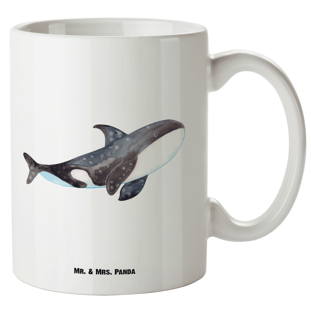 XL Tasse Orca XL Tasse, Große Tasse, Grosse Kaffeetasse, XL Becher, XL Teetasse, spülmaschinenfest, Jumbo Tasse, Groß, Meerestiere, Meer, Urlaub, Orca, Orcas, Killerwal, Wal, Möglichkeiten, Büro, Arbeit, Motivation, Selbstliebe, Neustart, Startup