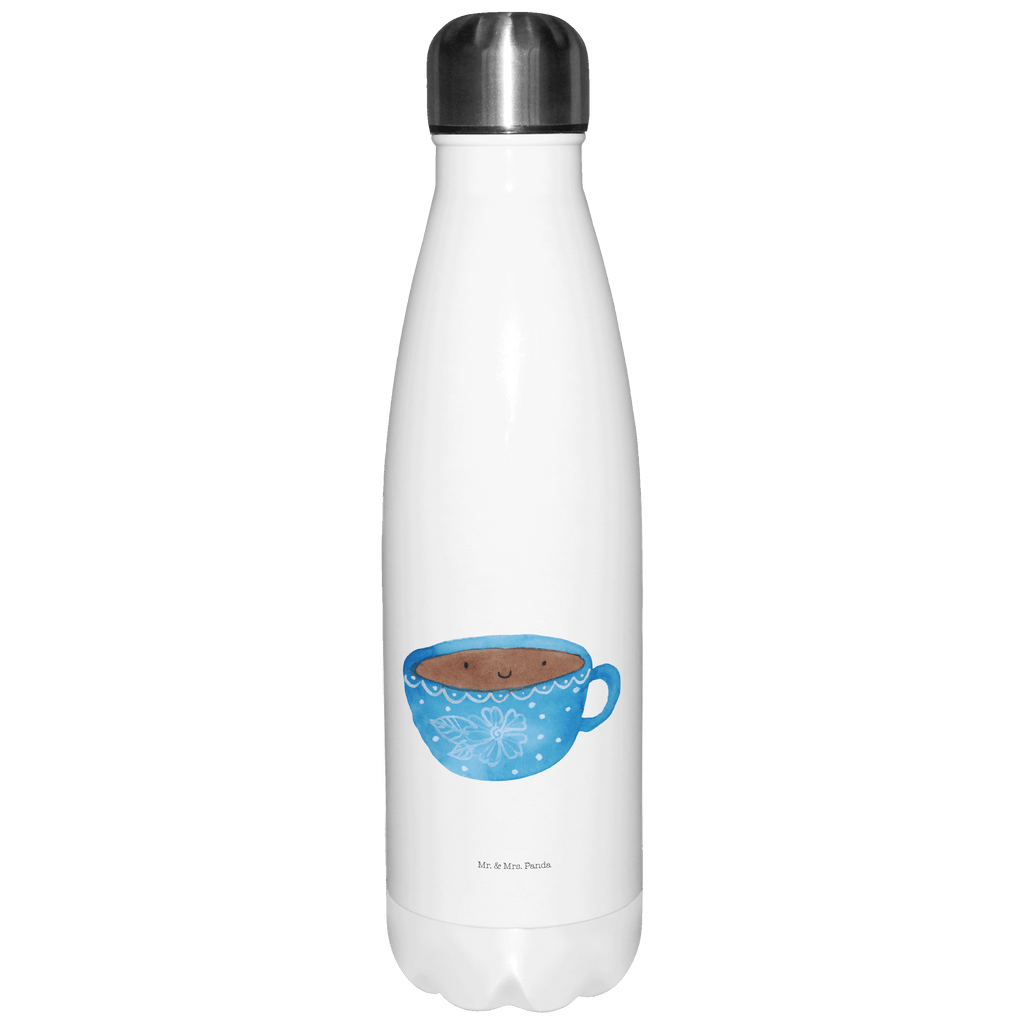 Thermosflasche Kaffee Tasse Isolierflasche, Thermoflasche, Trinkflasche, Thermos, Edelstahl, Tiermotive, Gute Laune, lustige Sprüche, Tiere, Kaffee, Tasse, Liebe, Geschmack, Genuss, Glücklich