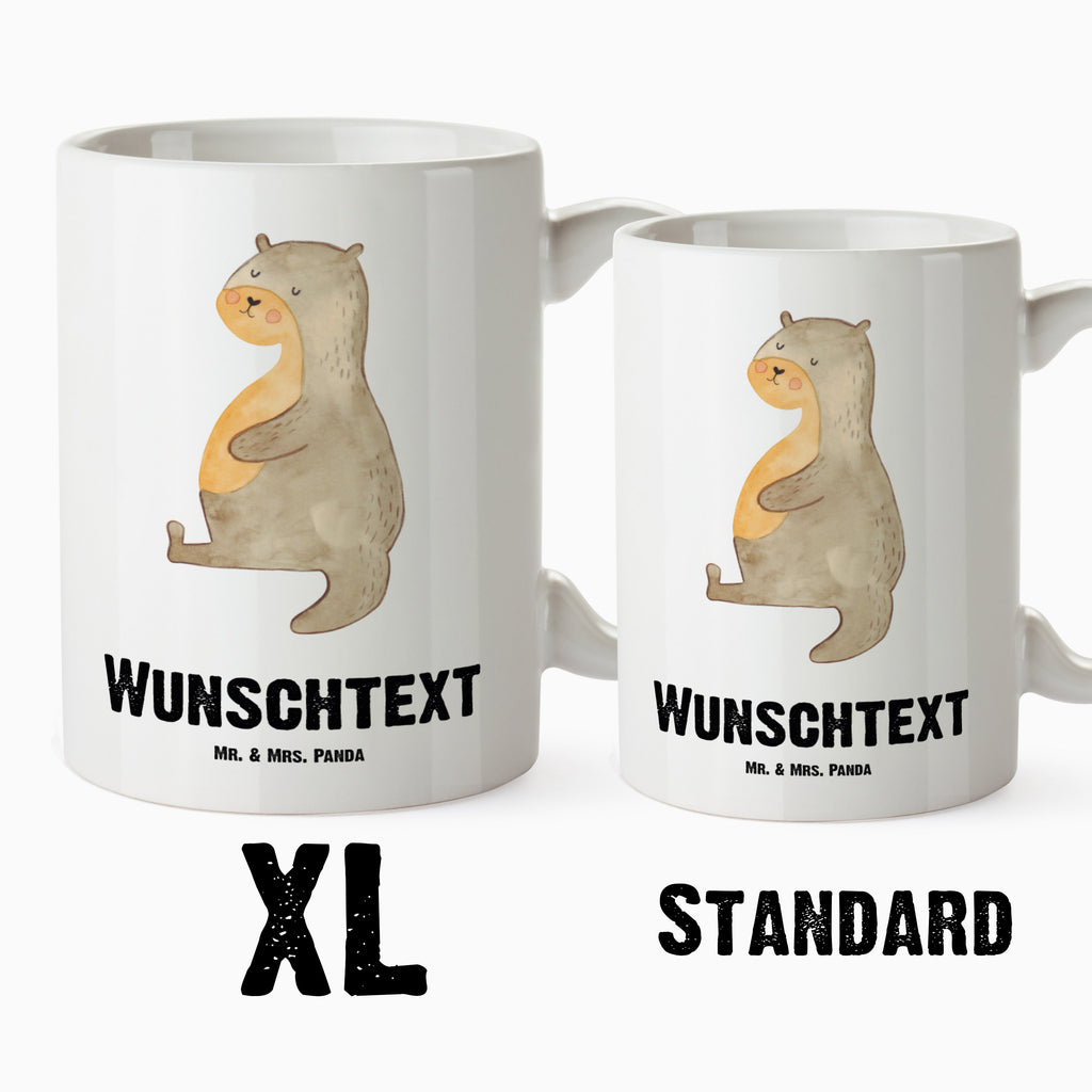 Personalisierte XL Tasse Otter Bauch Personalisierte XL Tasse, Personalisierte Große Tasse, Personalisierte Grosse Kaffeetasse, PErsonalisierter XL Becher, XL Teetasse mit Namen, XL Becher mit Namen, spülmaschinenfest, Jumbo Tasse, Groß, Personalisiert, XL Tasse mit Namen, XL Namenstasse, Jumbo Namenstasse, Otter, Fischotter, Seeotter, Otter Seeotter See Otter