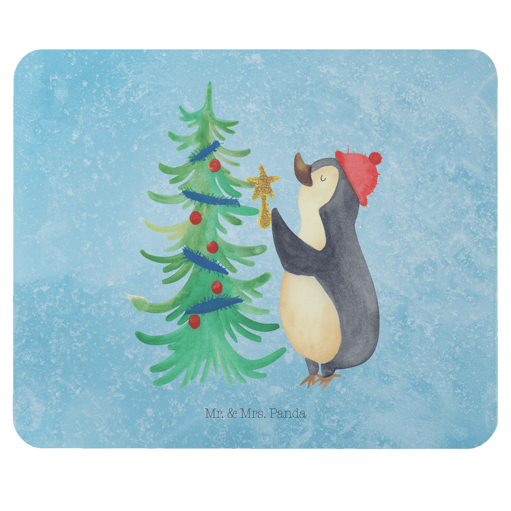 Mauspad Pinguin Weihnachtsbaum Mousepad, Computer zubehör, Büroausstattung, PC Zubehör, Arbeitszimmer, Mauspad, Einzigartiges Mauspad, Designer Mauspad, Mausunterlage, Mauspad Büro, Winter, Weihnachten, Weihnachtsdeko, Nikolaus, Advent, Heiligabend, Wintermotiv, Pinguin