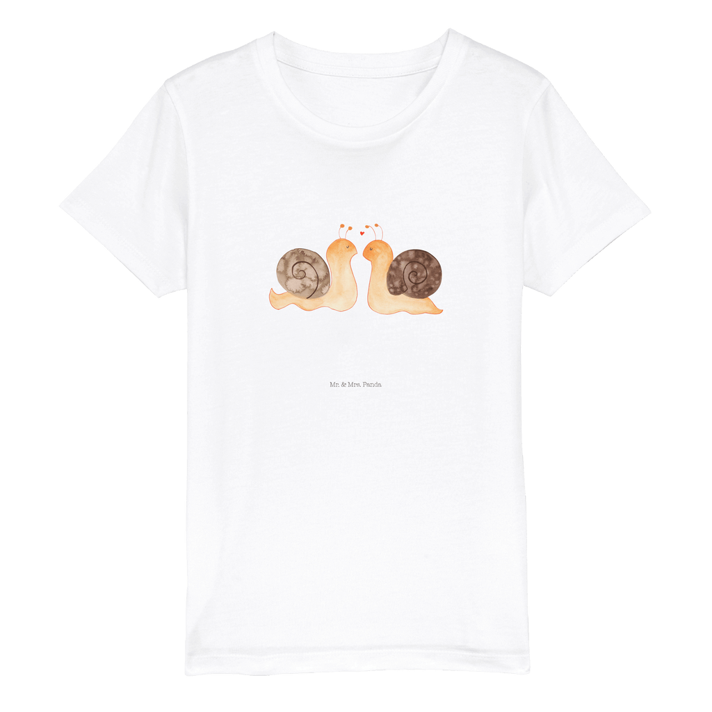 Organic Kinder T-Shirt Schnecken Liebe Kinder T-Shirt, Kinder T-Shirt Mädchen, Kinder T-Shirt Jungen, Liebe, Partner, Freund, Freundin, Ehemann, Ehefrau, Heiraten, Verlobung, Heiratsantrag, Liebesgeschenk, Jahrestag, Hocheitstag