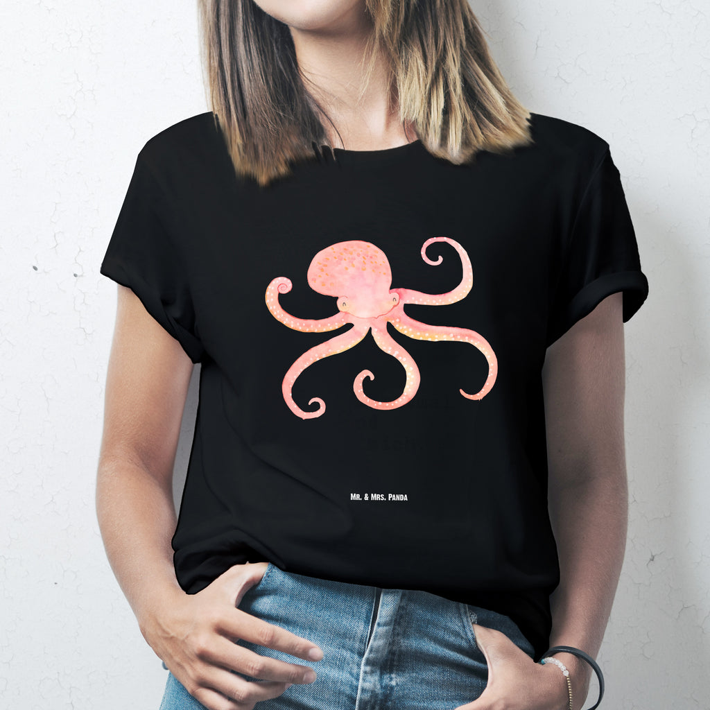 T-Shirt Standard Tintenfisch T-Shirt, Shirt, Tshirt, Lustiges T-Shirt, T-Shirt mit Spruch, Party, Junggesellenabschied, Jubiläum, Geburstag, Herrn, Damen, Männer, Frauen, Schlafshirt, Nachthemd, Sprüche, Tiermotive, Gute Laune, lustige Sprüche, Tiere, Meer, Meerestier, Krake, Tintenfisch, Arme, Wasser, Ozean