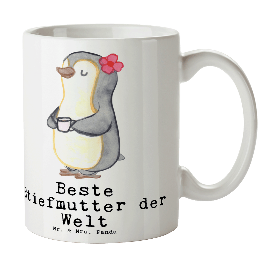 Tasse Pinguin Beste Stiefmutter der Welt Tasse, Kaffeetasse, Teetasse, Becher, Kaffeebecher, Teebecher, Keramiktasse, Porzellantasse, Büro Tasse, Geschenk Tasse, Tasse Sprüche, Tasse Motive, Kaffeetassen, Tasse bedrucken, Designer Tasse, Cappuccino Tassen, Schöne Teetassen, für, Dankeschön, Geschenk, Schenken, Geburtstag, Geburtstagsgeschenk, Geschenkidee, Danke, Bedanken, Mitbringsel, Freude machen, Geschenktipp, Stiefmutter, Stief Mutter, Stiefmama, Mami, Mutter, Muttertag, Mutti, Mama, Tochter, Sohn, Beste