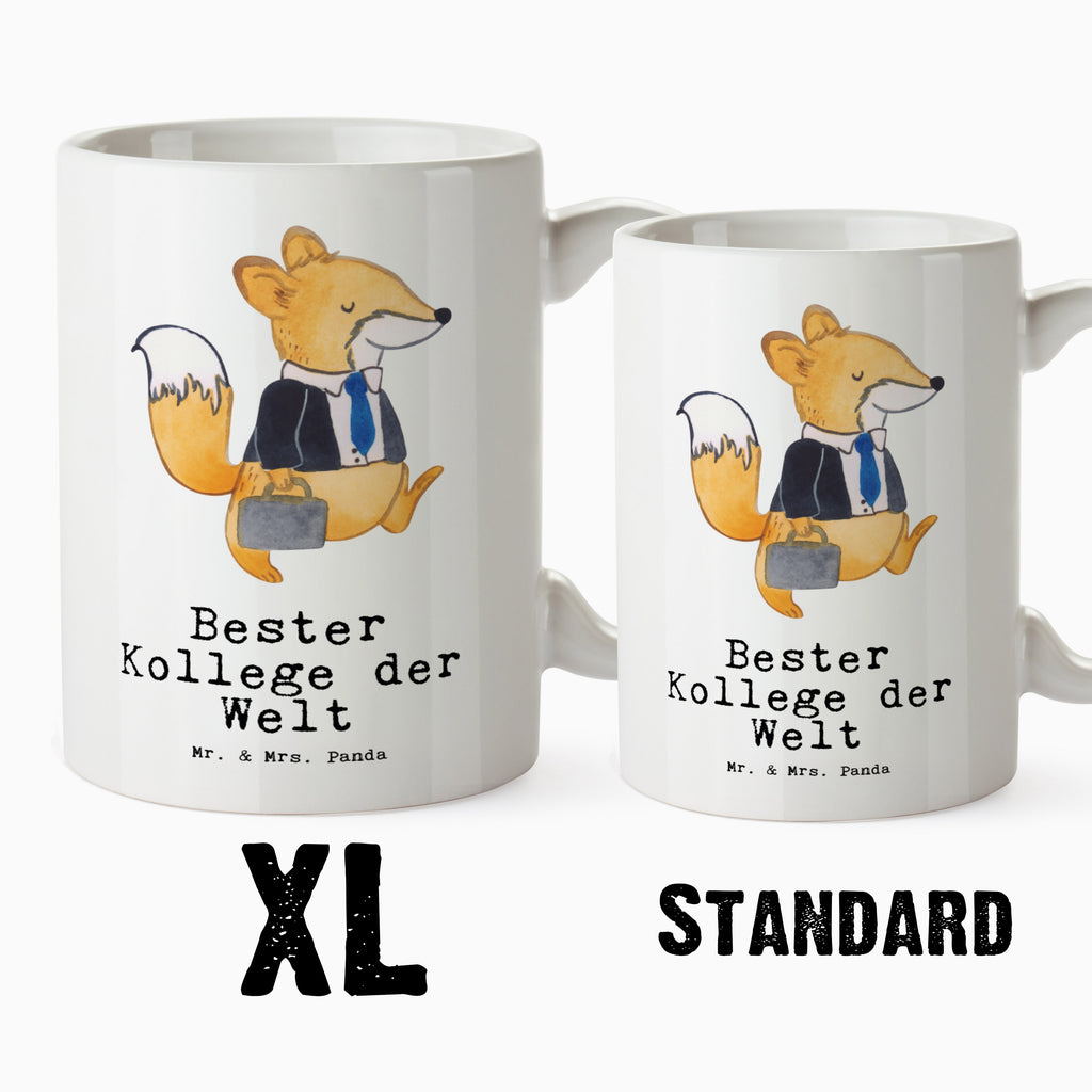 XL Tasse Fuchs Bester Kollege der Welt XL Tasse, Große Tasse, Grosse Kaffeetasse, XL Becher, XL Teetasse, spülmaschinenfest, Jumbo Tasse, Groß, für, Dankeschön, Geschenk, Schenken, Geburtstag, Geburtstagsgeschenk, Geschenkidee, Danke, Bedanken, Mitbringsel, Freude machen, Geschenktipp, Arbeitskollege, Kollege, Büro, Abschiedsgeschenk, Ruhestand, Arbeit, Mitarbeiter, Berufsgenosse, Beruf