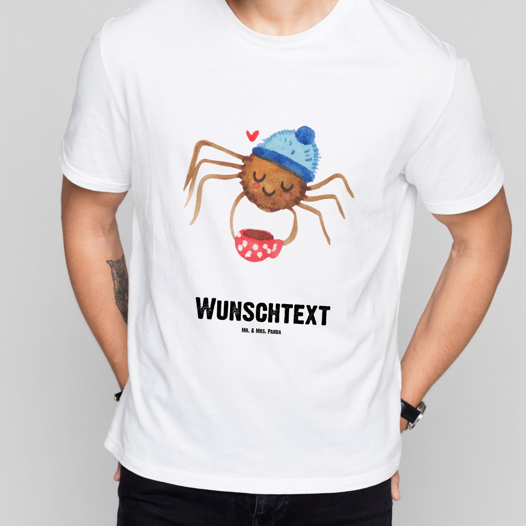 Personalisiertes T-Shirt Spinne Agathe Kaffee T-Shirt Personalisiert, T-Shirt mit Namen, T-Shirt mit Aufruck, Männer, Frauen, Spinne Agathe, Spinne, Agathe, Videos, Merchandise, Kaffee, Morgen, Morgenmuffel, Lebensweisheiten, Weiser Spruch