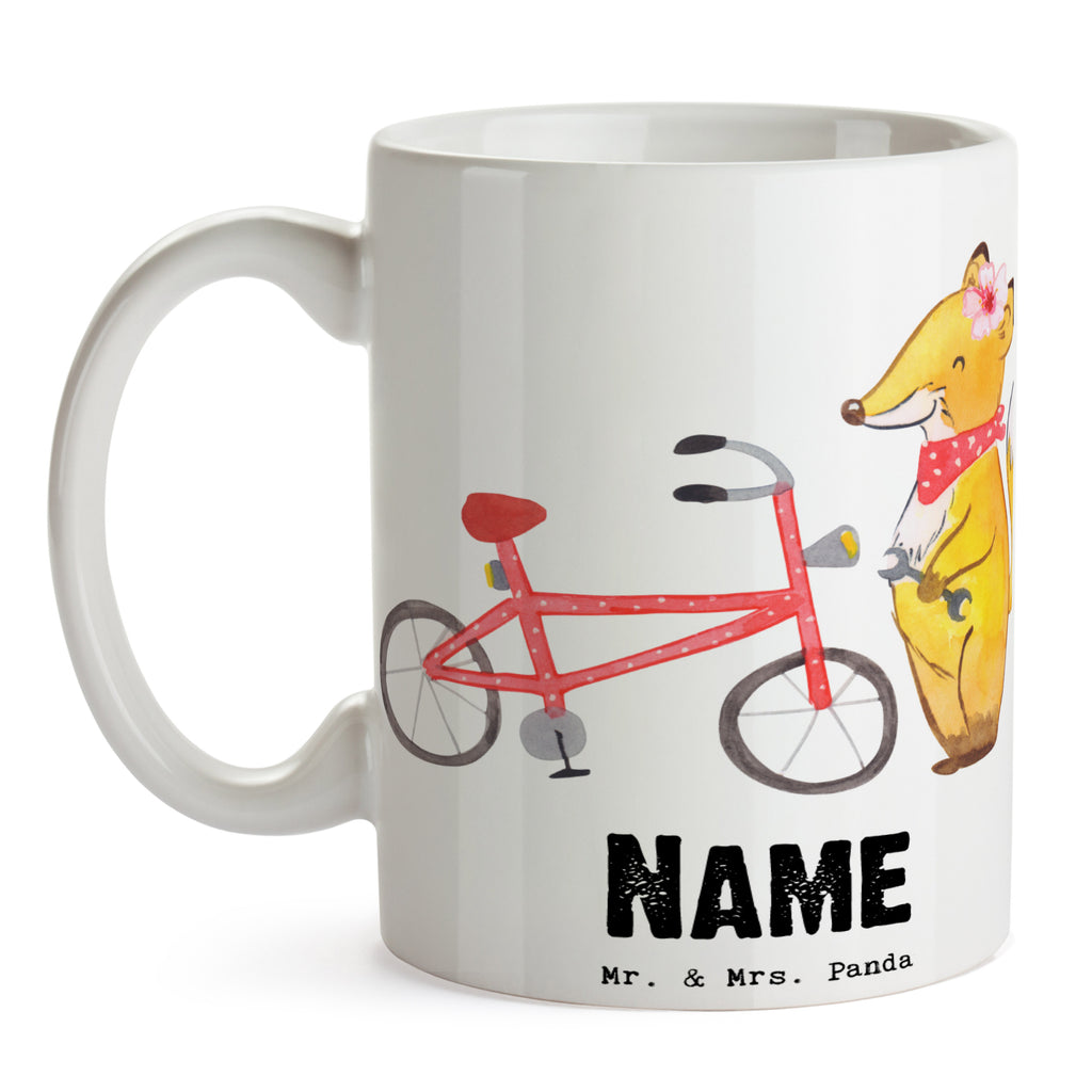 Personalisierte Tasse Zweirad Mechatronikerin mit Herz Personalisierte Tasse, Namenstasse, Wunschname, Personalisiert, Tasse, Namen, Drucken, Tasse mit Namen, Beruf, Ausbildung, Jubiläum, Abschied, Rente, Kollege, Kollegin, Geschenk, Schenken, Arbeitskollege, Mitarbeiter, Firma, Danke, Dankeschön