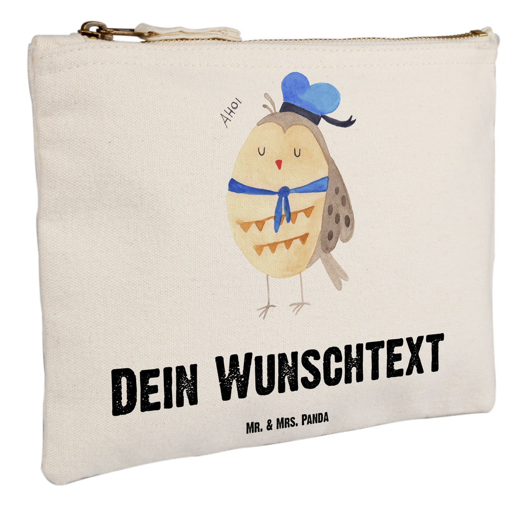 Personalisierte Schminktasche Eule Matrosen Personalisierte Schminktasche, Personalisierte Kosmetiktasche, Personalisierter Kosmetikbeutel, Personalisiertes Stiftemäppchen, Personalisiertes Etui, Personalisierte Federmappe, Personalisierte Makeup Bag, Personalisiertes Schminketui, Personalisiertes Kosmetiketui, Personalisiertes Schlamperetui, Schminktasche mit Namen, Kosmetiktasche mit Namen, Kosmetikbeutel mit Namen, Stiftemäppchen mit Namen, Etui mit Namen, Federmappe mit Namen, Makeup Bg mit Namen, Schminketui mit Namen, Kosmetiketui mit Namen, Schlamperetui mit Namen, Schminktasche personalisieren, Schminktasche bedrucken, Schminktasche selbst gestalten, Eule, Eule Spruch, Eule Deko, Owl, Wortspiel lustig, Matrose, Freundin, Ehe, Seefahrer, Heimathafen, Hochzeitstag Geschenk