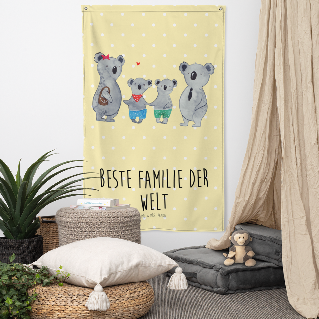 Wandteppich Koala Familie zwei Wandbehang, Dekoration, Boho, Wandteppich, Wandtuch, Wanddeko, Tapisserie, Tapestry, Wandbild, Textil-Kunst, Schmuck-Wandbehang, Wand Deko, Kinderzimmer, Kinderzimmer Wand, Kinderzimmer Deko, Kinderzimmer Wanddeko, Familie, Vatertag, Muttertag, Bruder, Schwester, Mama, Papa, Oma, Opa, Koala, Koalabär, beste Familie, Familienzeit, Familienleben, Koalafamilie, Lieblingsfamilie