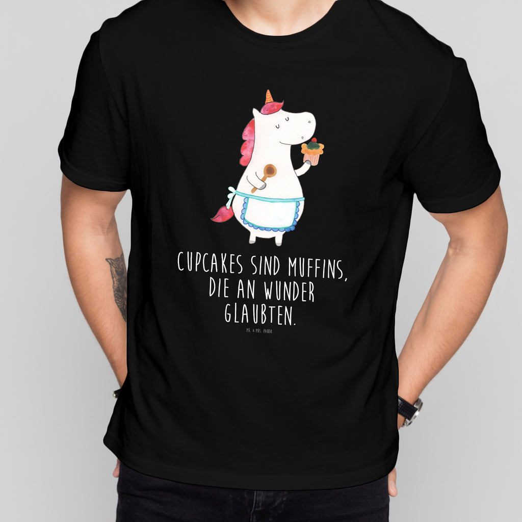 T-Shirt Standard Einhorn Küchenfee T-Shirt, Shirt, Tshirt, Lustiges T-Shirt, T-Shirt mit Spruch, Party, Junggesellenabschied, Jubiläum, Geburstag, Herrn, Damen, Männer, Frauen, Schlafshirt, Nachthemd, Sprüche, Einhorn, Einhörner, Einhorn Deko, Pegasus, Unicorn, backen, Muffin, Motivation, Träumer, träumen, Bäckerin, Hobbykoch, Koch, Torte, Kuchen