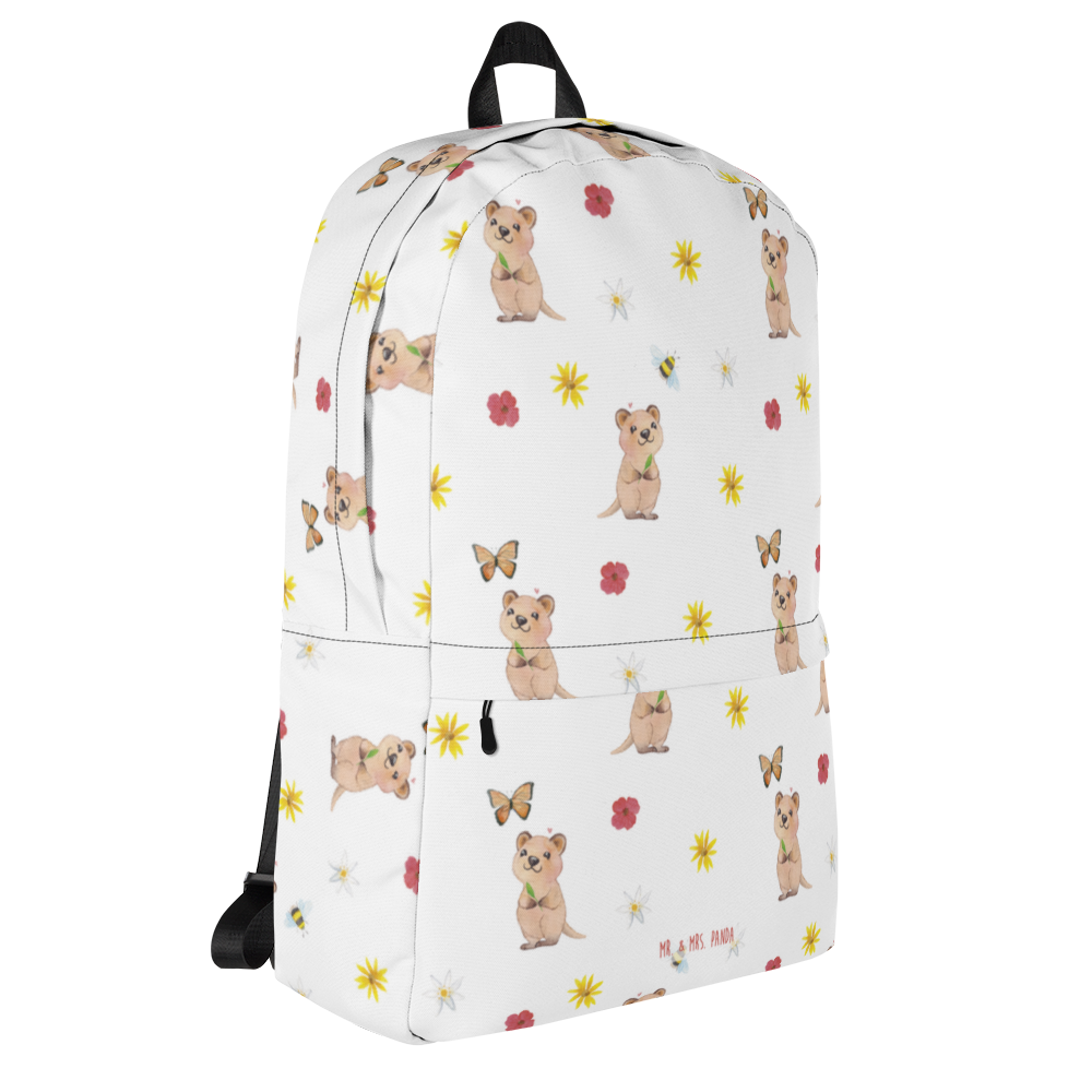 Rucksack Quokka Happy Muster Rucksack, Laptoprucksack, Notebookrucksack, Schulrucksack für Laptop, Arbeitsrucksack für Laptop, Reiserucksack für Laptop, Rucksack für Alltag, Rucksack für Schule, Rucksack für Uni, Rucksack für Notebook, Rucksack für Computer, wetterfester Rucksack, regenfester Rucksack, strapazierfähiger Rucksack, Tiermotive, Gute Laune, lustige Sprüche, Tiere, Quokka, Verschieben, Aufschieberitis, Lustiger Spruch, Niedliches Tier, Dinge erledigen