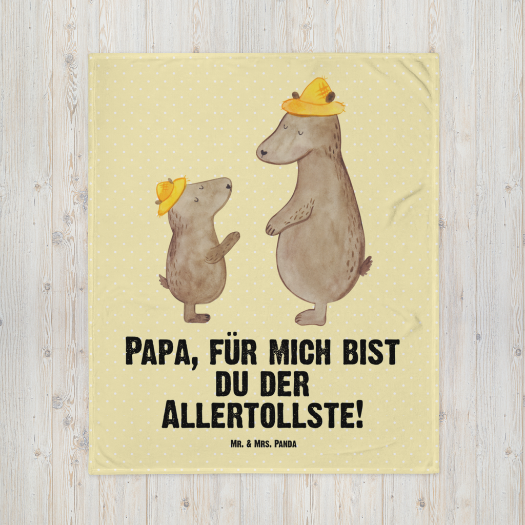 Babydecke Bären mit Hut Babydecke, Babygeschenk, Geschenk Geburt, Babyecke Kuscheldecke, Krabbeldecke, Familie, Vatertag, Muttertag, Bruder, Schwester, Mama, Papa, Oma, Opa, Bär, Bären, Vater, Papi, Paps, Dad, Daddy, Lieblingsmensch, Sohn, Söhne, Kind, Kinder, Vater-Sohn, Family, Vorbild