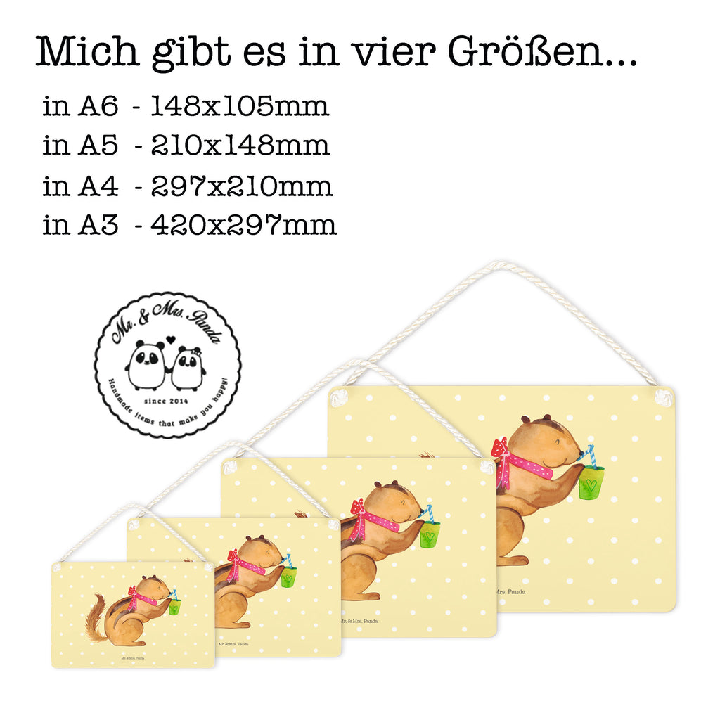 Deko Schild Eichhörnchen Smoothie Dekoschild, Deko Schild, Schild, Tür Schild, Türschild, Holzschild, Wandschild, Wanddeko, Tiermotive, Gute Laune, lustige Sprüche, Tiere, Green Smoothies, Diät, Abnehmen, Streifenhörnchen, Eichhörnchen