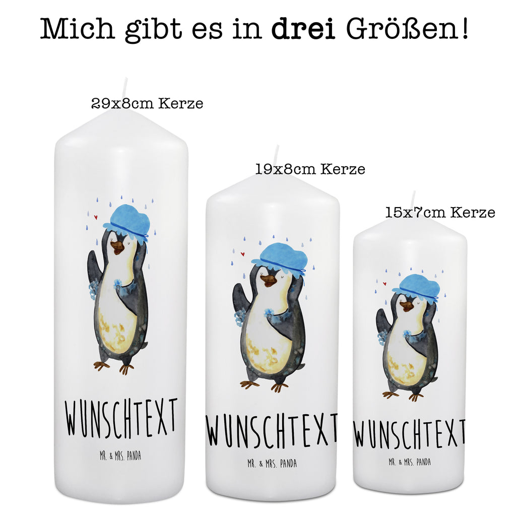 Personalisierte Kerze Pinguin duscht Kerze, Taufkerze, Kommunionskerze, Geburtstagskerze, Geschenk Kerze, Taufgeschenk Kerze, Kerze mit Druck, Besondere Kerze, Geschenkidee Kerze, Kerze für Kommunion, kerze personalisiert, personalisierte kerze, personalisierte kerzen, Pinguin, Pinguine, Dusche, duschen, Lebensmotto, Motivation, Neustart, Neuanfang, glücklich sein