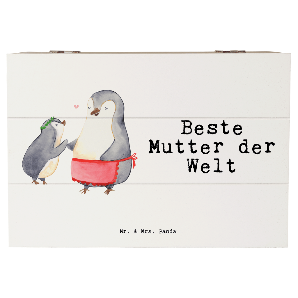 Holzkiste Pinguin Beste Mutter der Welt Holzkiste, Kiste, Schatzkiste, Truhe, Schatulle, XXL, Erinnerungsbox, Erinnerungskiste, Dekokiste, Aufbewahrungsbox, Geschenkbox, Geschenkdose, für, Dankeschön, Geschenk, Schenken, Geburtstag, Geburtstagsgeschenk, Geschenkidee, Danke, Bedanken, Mitbringsel, Freude machen, Geschenktipp, Mama, Mami, Mutter, Muttertag, Mutti, Ma, Tochter, Sohn, Beste Mama, Beste, Supermama