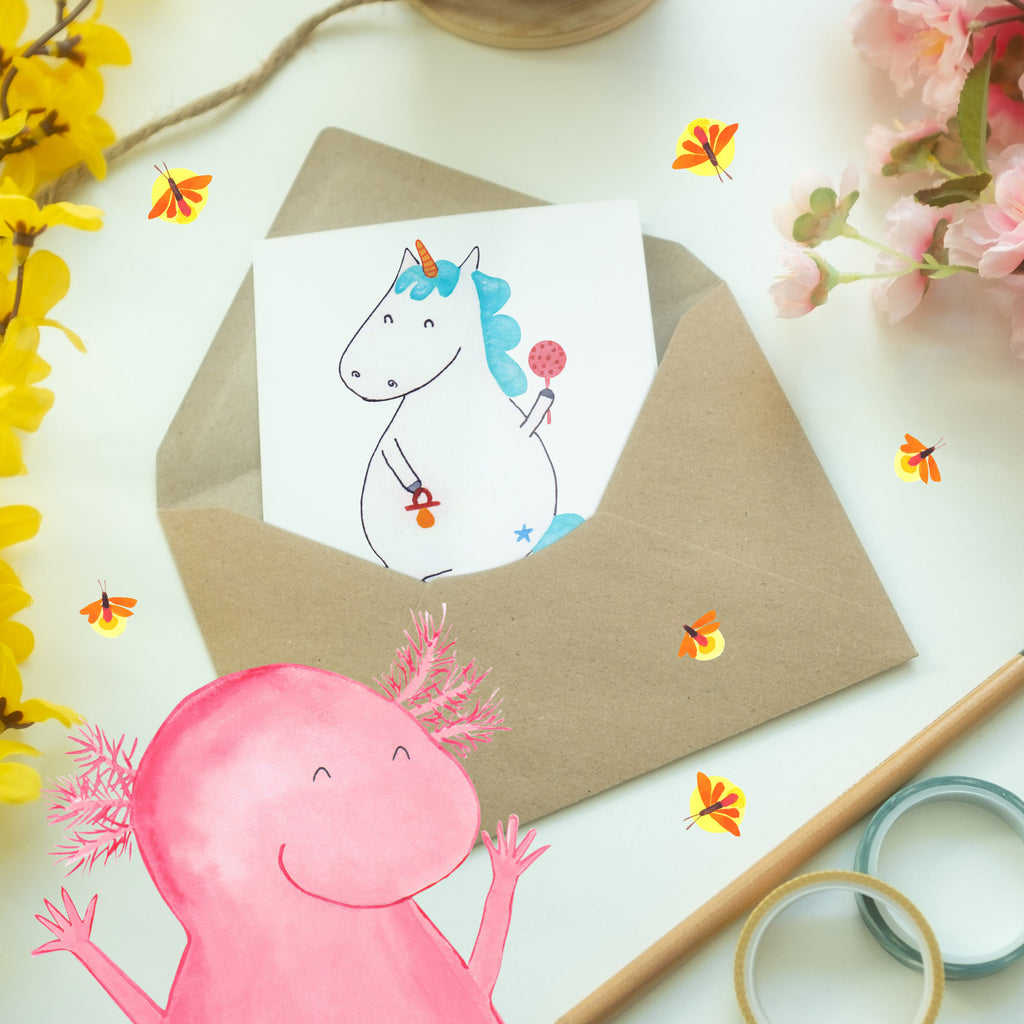 Personalisierte Grußkarte Einhorn Baby Personalisierte Grußkarte, Personalisiertere Klappkarte, Personalisierte Einladungskarte, Personalisierte Glückwunschkarte, Personalisierte Hochzeitskarte, Personalisierte Geburtstagskarte, Grußkarte mit Namen, Grußkarte selber drucken, Grußkarte selbst gestalten, Grußkarte mit persönlichen Nachrichten, Grußkarte als Geldgeschenk, Grußkarten personalisiert, Personalisierte Karte, Einhorn, Einhörner, Einhorn Deko, Pegasus, Unicorn, Mutter, Geburt, Geburtstag, erstes Kind, Baby, Babyglück, Nachwuchs, Eltern, Party, Kind, Schnuller