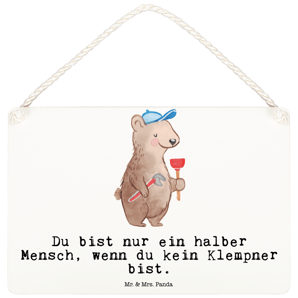 Deko Schild Klempner mit Herz Dekoschild, Deko Schild, Schild, Tür Schild, Türschild, Holzschild, Wandschild, Wanddeko, Beruf, Ausbildung, Jubiläum, Abschied, Rente, Kollege, Kollegin, Geschenk, Schenken, Arbeitskollege, Mitarbeiter, Firma, Danke, Dankeschön, Klempner, Handwerker, Installateur, Meister, Gesellenprüfung, Fachbetrieb, Bauklempner, Sanitärinstallationen