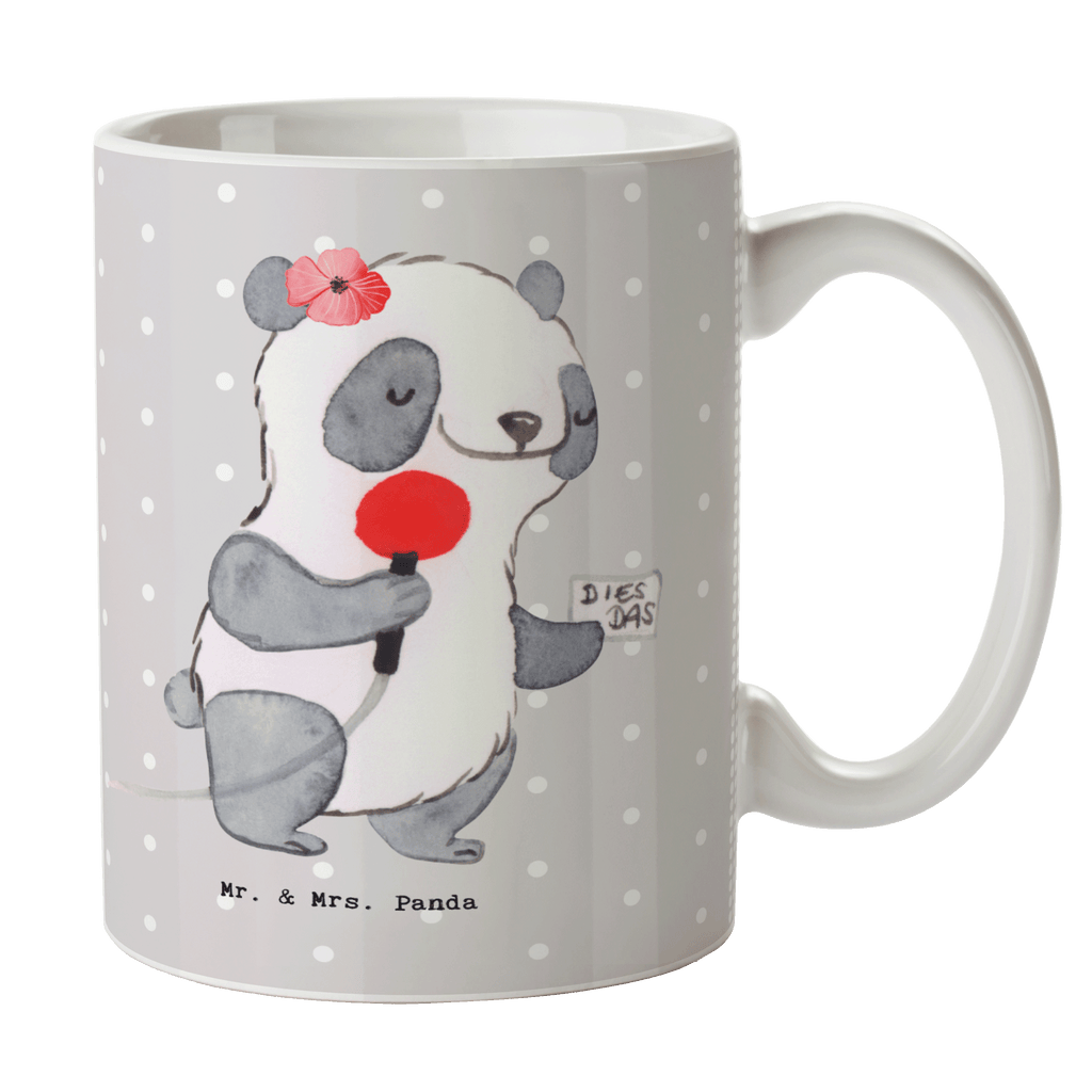 Tasse Reporterin mit Herz Tasse, Kaffeetasse, Teetasse, Becher, Kaffeebecher, Teebecher, Keramiktasse, Porzellantasse, Büro Tasse, Geschenk Tasse, Tasse Sprüche, Tasse Motive, Kaffeetassen, Tasse bedrucken, Designer Tasse, Cappuccino Tassen, Schöne Teetassen, Beruf, Ausbildung, Jubiläum, Abschied, Rente, Kollege, Kollegin, Geschenk, Schenken, Arbeitskollege, Mitarbeiter, Firma, Danke, Dankeschön