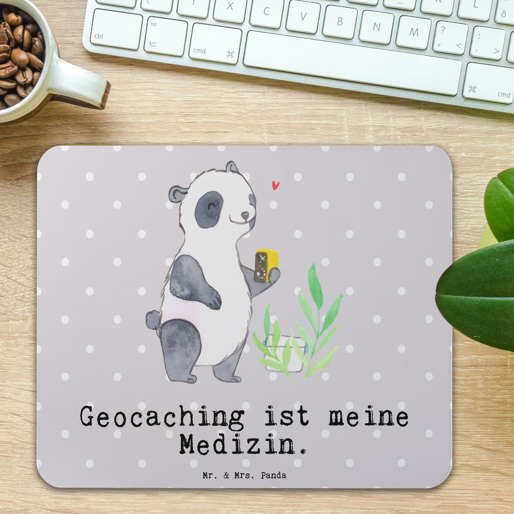 Mauspad Panda Geocaching Medizin Mousepad, Computer zubehör, Büroausstattung, PC Zubehör, Arbeitszimmer, Mauspad, Einzigartiges Mauspad, Designer Mauspad, Mausunterlage, Mauspad Büro, Geschenk, Sport, Sportart, Hobby, Schenken, Danke, Dankeschön, Auszeichnung, Gewinn, Sportler, Geocaching, Schatzsuchen, GPS Schnitzeljagd, Opencaching