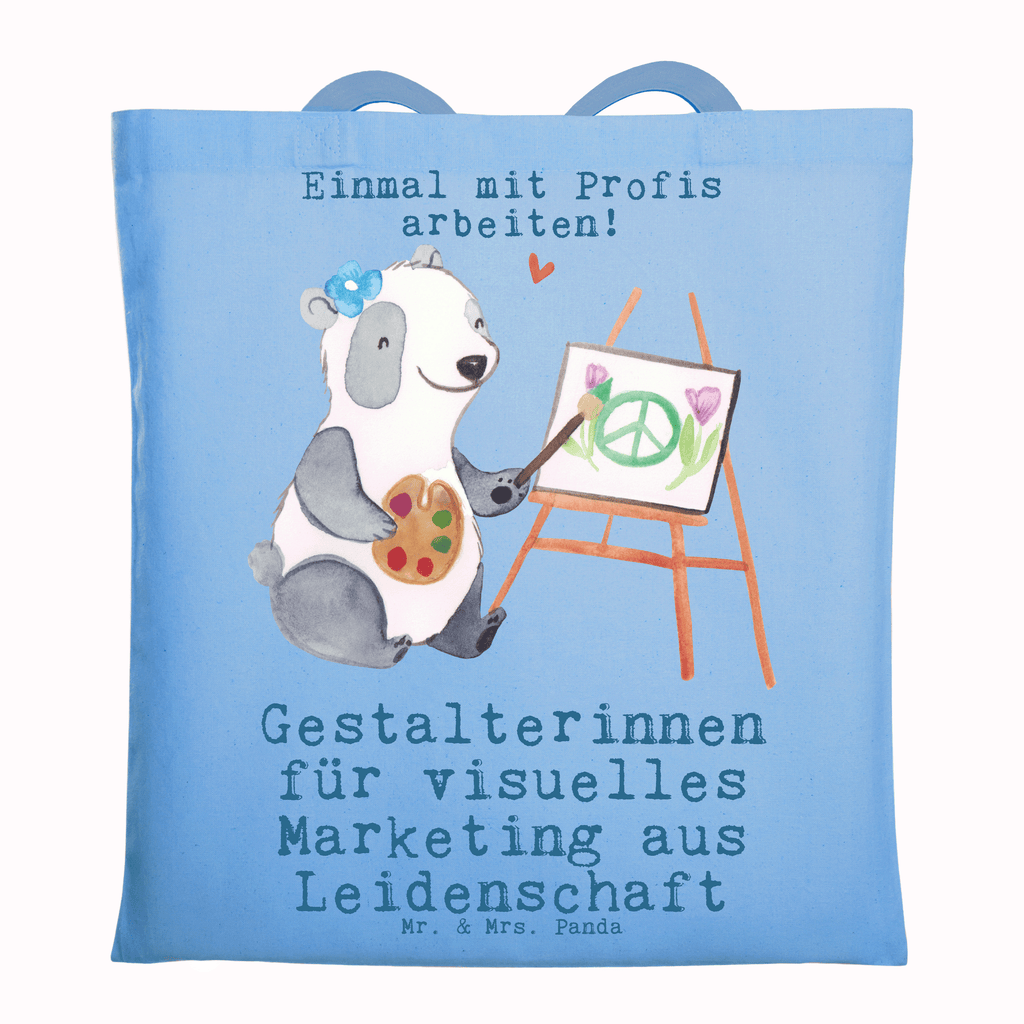 Tragetasche Gestalterinnen für visuelles Marketing aus Leidenschaft Beuteltasche, Beutel, Einkaufstasche, Jutebeutel, Stoffbeutel, Tasche, Shopper, Umhängetasche, Strandtasche, Schultertasche, Stofftasche, Tragetasche, Badetasche, Jutetasche, Einkaufstüte, Laptoptasche, Beruf, Ausbildung, Jubiläum, Abschied, Rente, Kollege, Kollegin, Geschenk, Schenken, Arbeitskollege, Mitarbeiter, Firma, Danke, Dankeschön