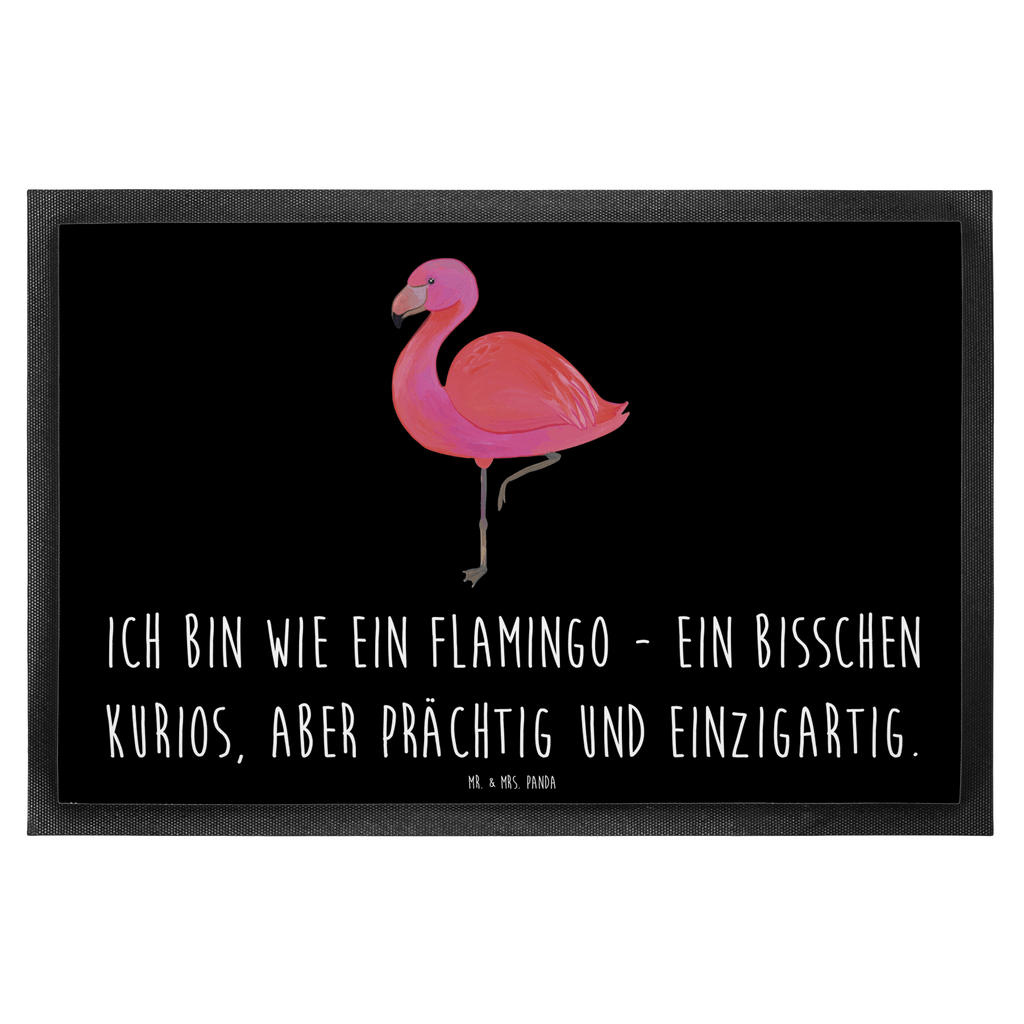 Fußmatte Flamingo classic Türvorleger, Schmutzmatte, Fußabtreter, Matte, Schmutzfänger, Fußabstreifer, Schmutzfangmatte, Türmatte, Motivfußmatte, Haustürmatte, Vorleger, Flamingo, Einzigartig, Selbstliebe, Stolz, ich, für mich, Spruch, Freundin, Freundinnen, Außenseiter, Sohn, Tochter, Geschwister