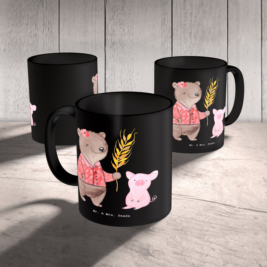 Tasse Bäuerin mit Herz Tasse, Kaffeetasse, Teetasse, Becher, Kaffeebecher, Teebecher, Keramiktasse, Porzellantasse, Büro Tasse, Geschenk Tasse, Tasse Sprüche, Tasse Motive, Kaffeetassen, Tasse bedrucken, Designer Tasse, Cappuccino Tassen, Schöne Teetassen, Beruf, Ausbildung, Jubiläum, Abschied, Rente, Kollege, Kollegin, Geschenk, Schenken, Arbeitskollege, Mitarbeiter, Firma, Danke, Dankeschön, Landwirtin, Bäuerin, Tierwirtin, Agronomin, Farmerin, Bauernhof