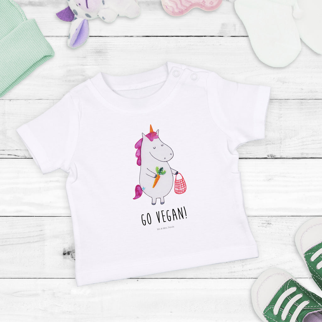 Organic Baby Shirt Einhorn Vegan Baby T-Shirt, Jungen Baby T-Shirt, Mädchen Baby T-Shirt, Shirt, Einhorn, Einhörner, Einhorn Deko, Pegasus, Unicorn, vegan, Gesund leben, Vegetariar, Rohkost, Gesund essen, Veganismus, Veganer