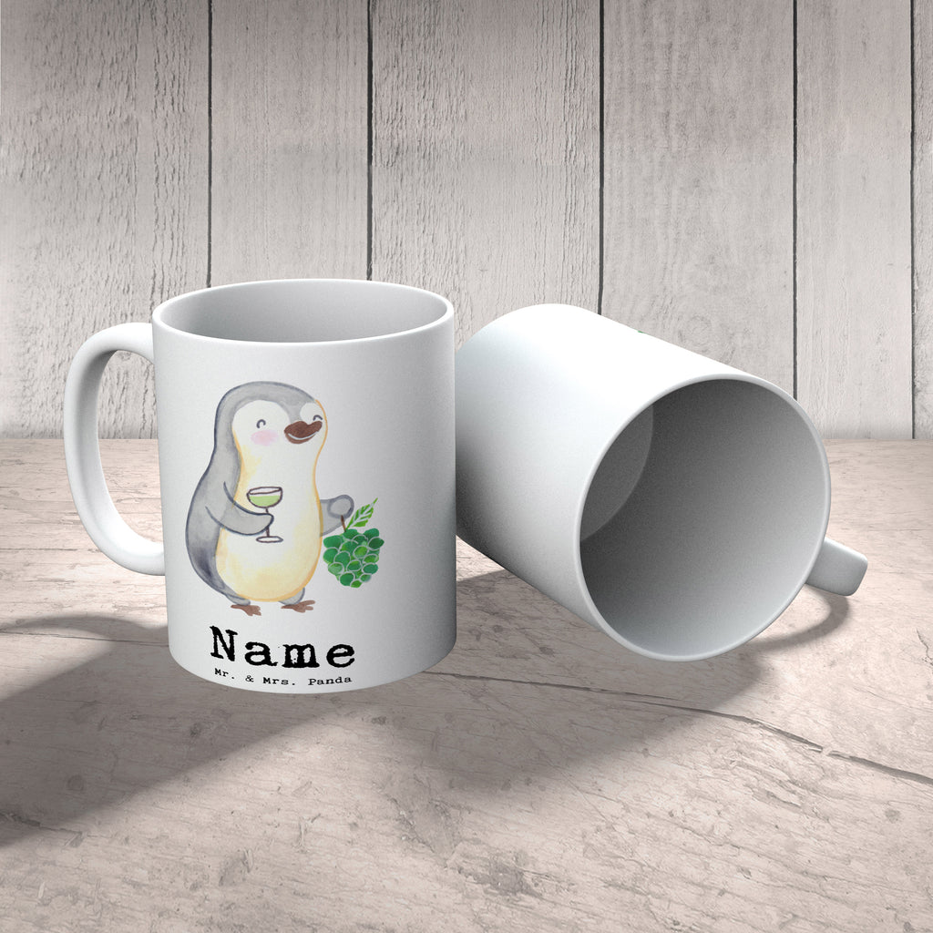 Personalisierte Tasse Winzer mit Herz Personalisierte Tasse, Namenstasse, Wunschname, Personalisiert, Tasse, Namen, Drucken, Tasse mit Namen, Beruf, Ausbildung, Jubiläum, Abschied, Rente, Kollege, Kollegin, Geschenk, Schenken, Arbeitskollege, Mitarbeiter, Firma, Danke, Dankeschön